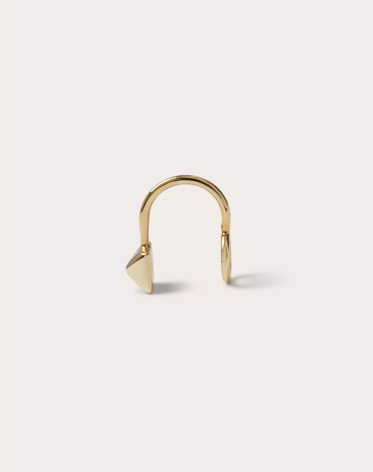 Valentino oc11z0725 Size:OS/Rockstud Metal Lip Ring in Golden Size ONE SIZE - 3 Thumbnail