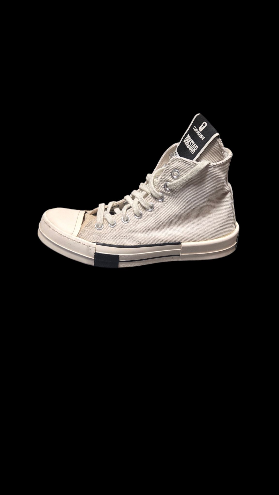 Rick Owens Rick Owens DRKSHDW x Converse DRKSTAR chuck 70 Size US 7.5 / EU 40-41 - 2 Thumbnail
