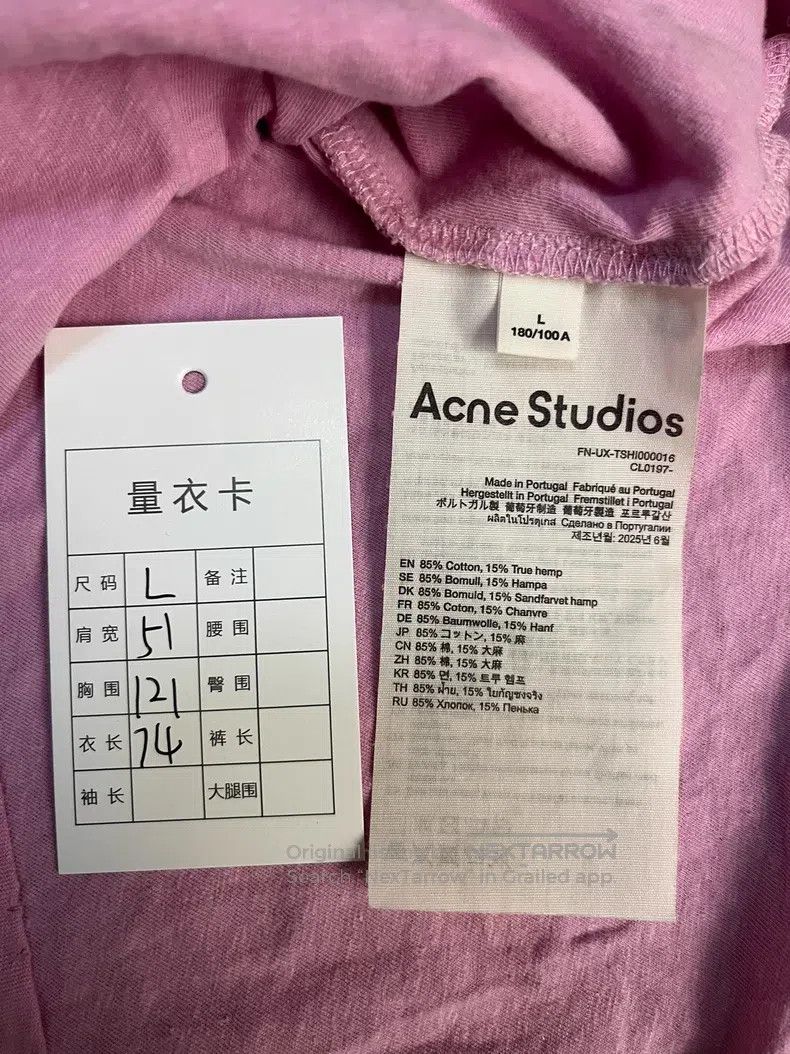 Acne Studios Acne Studios 1996 Letter Print Vintage Long Sleeve T-Shirt Size US L / EU 52-54 / 3 - 4 Thumbnail