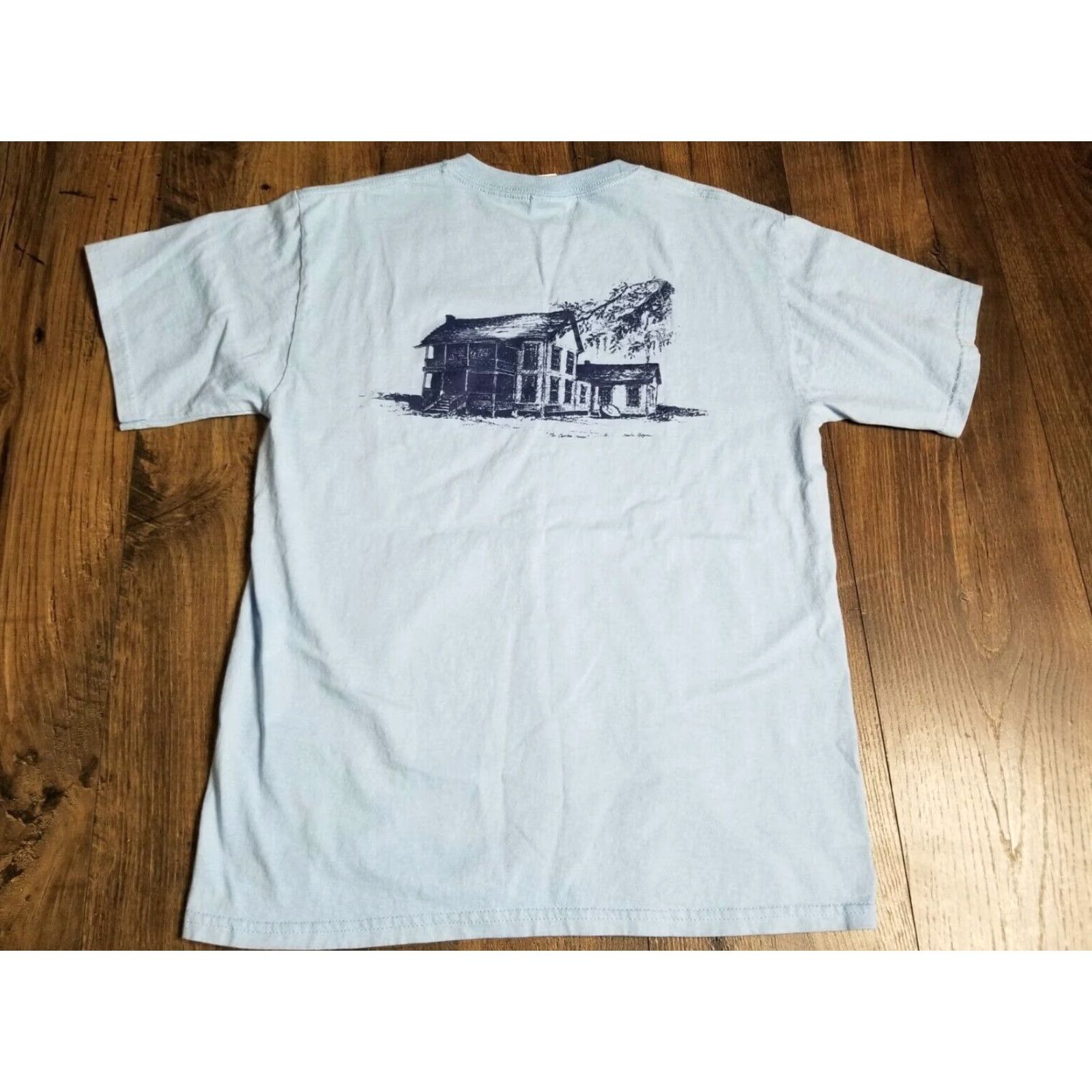 Fruit Of The Loom Vintage Fruit of the Loom Men's Florida Double-Sided T-Shirt Crew Neck Blue 90s Country Size US M / EU 48-50 / 2 - 2 Thumbnail