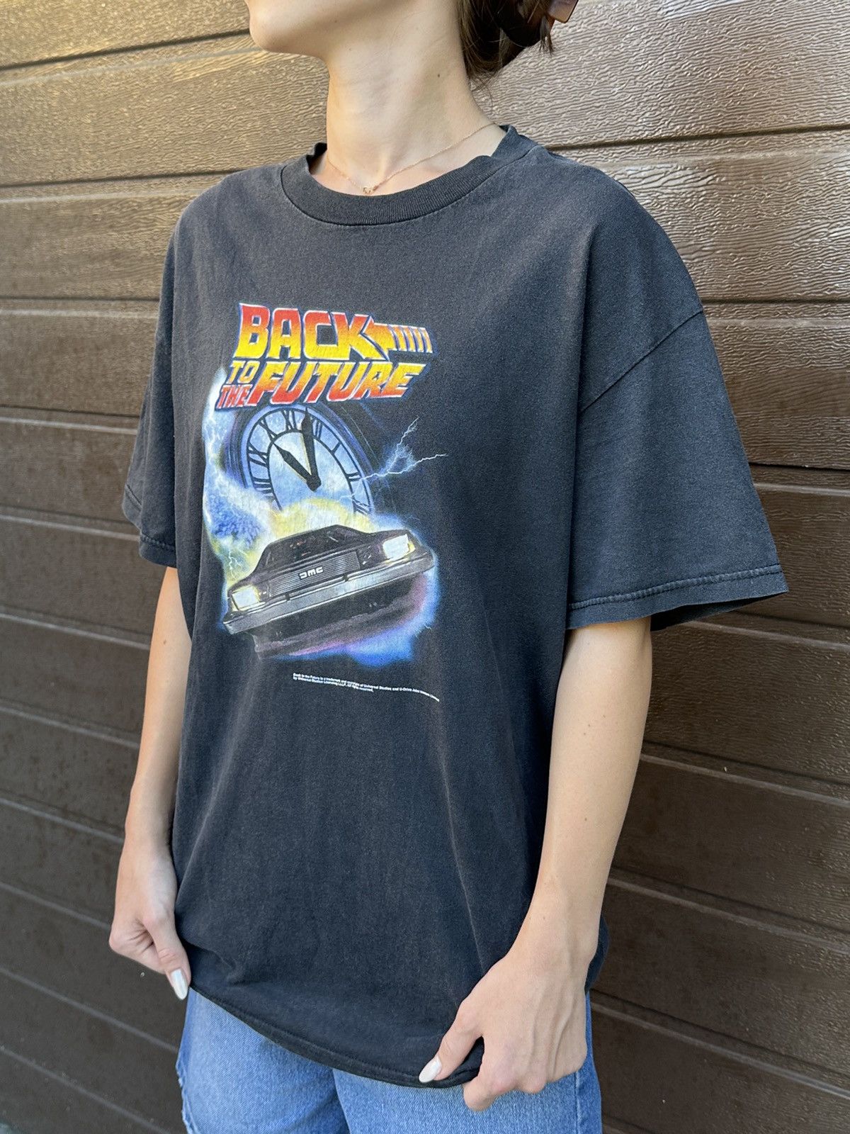 Vintage Vintage promo Back to the Future washed t shirt tee 00s Size US L / EU 52-54 / 3 - 5 Thumbnail