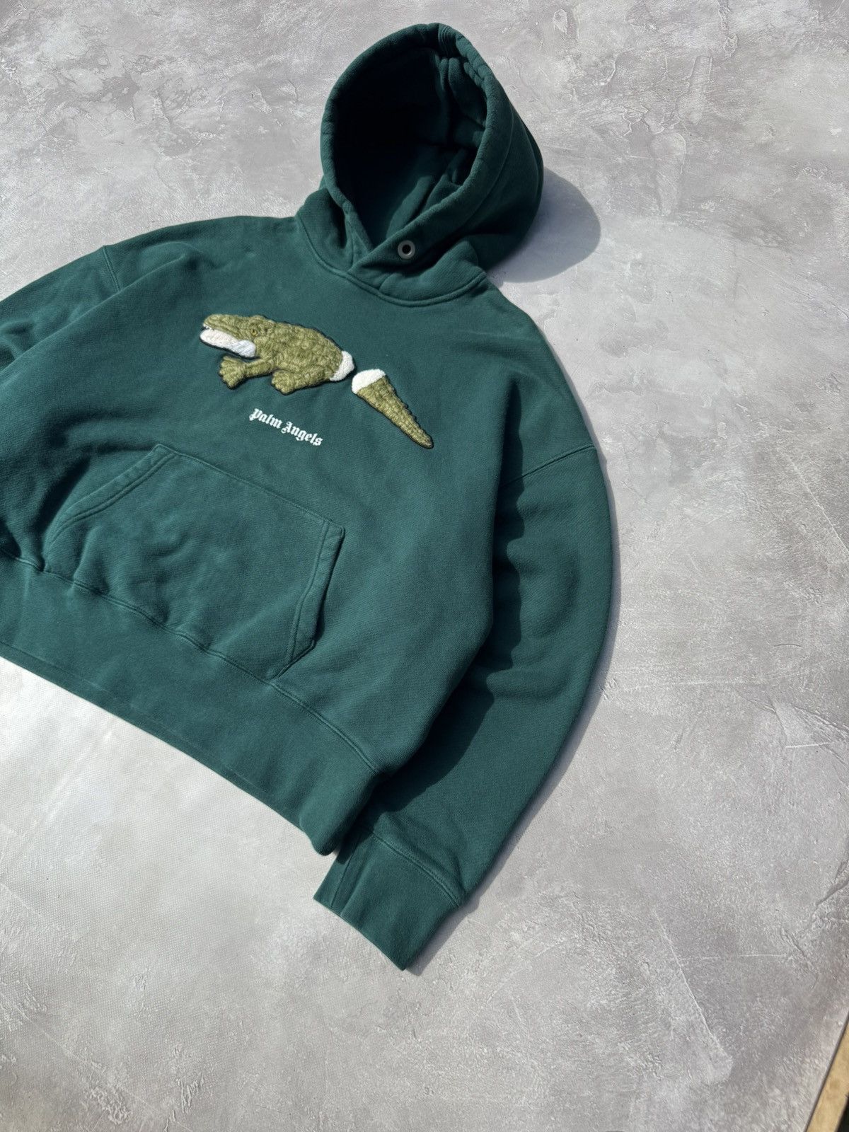 Palm Angels Palm Angels Crocodile Hoodie Size US S / EU 44-46 / 1 - 2 Thumbnail