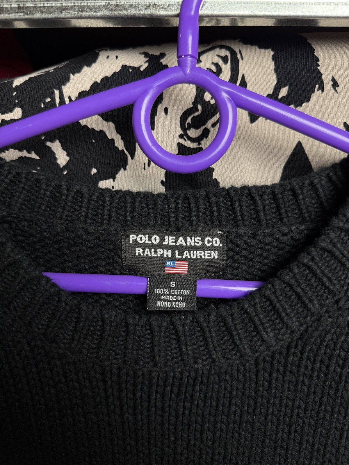 Polo Ralph Lauren × Vintage Vintage Polo Jeans Co. Ralph Lauren US Big logo Knit Sweater Size US S / EU 44-46 / 1 - 7 Thumbnail