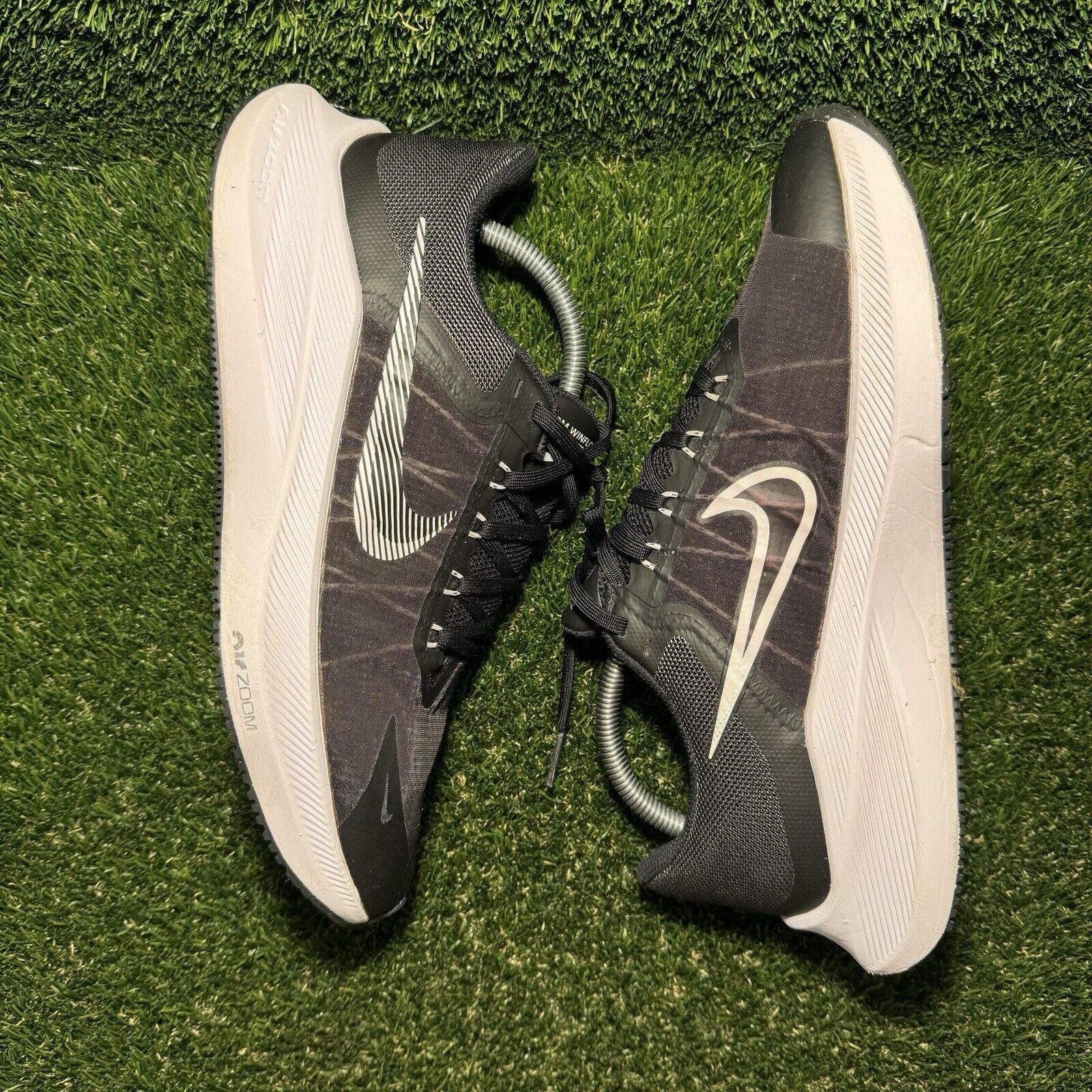 Nike Size 10 - Nike Zoom Winflo 8 Black White W Size US 10 / IT 40 - 5 Thumbnail