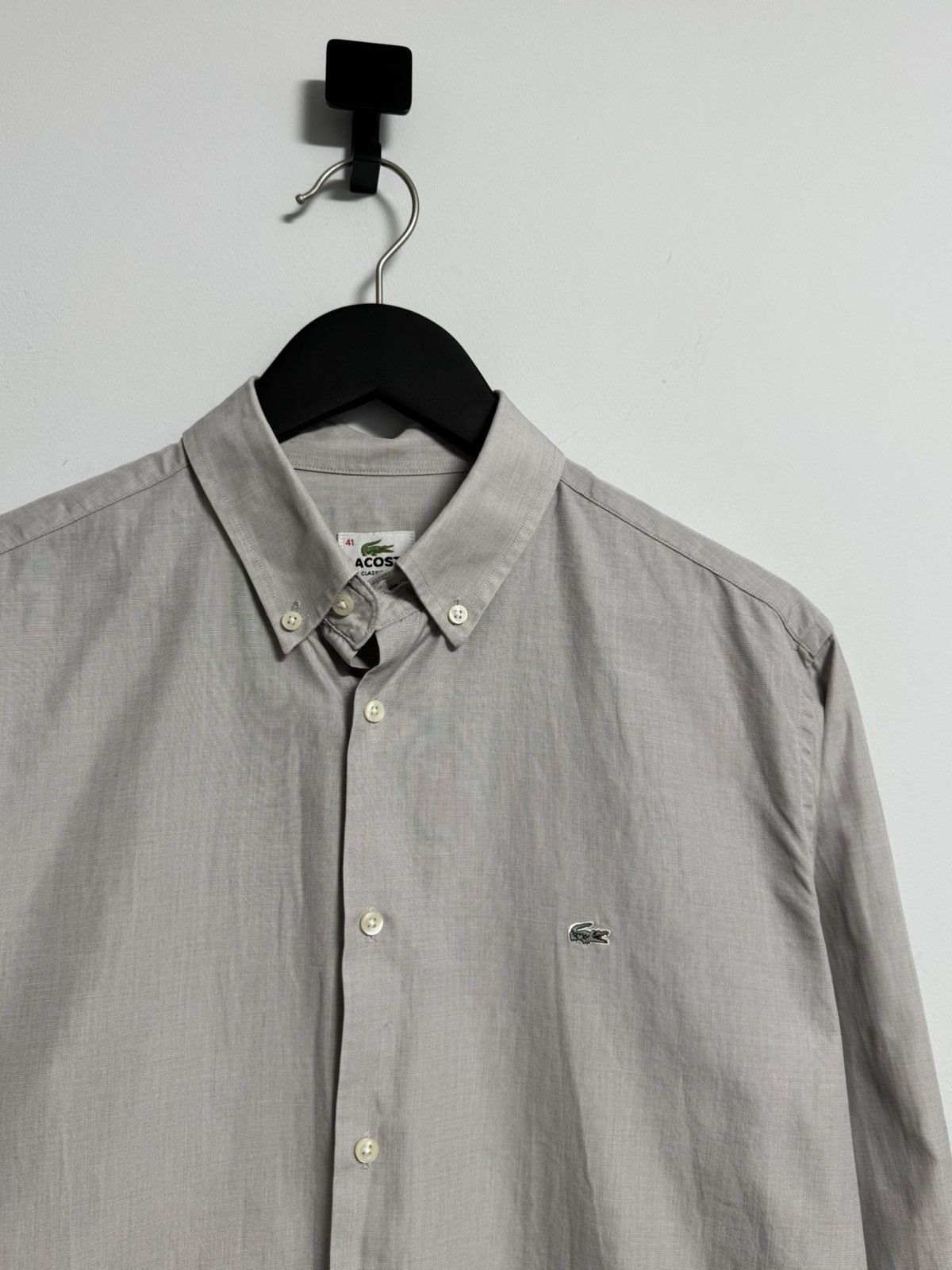 Lacoste Lacoste Button Up Mens T Shirt Size US L / EU 52-54 / 3 - 2 Thumbnail