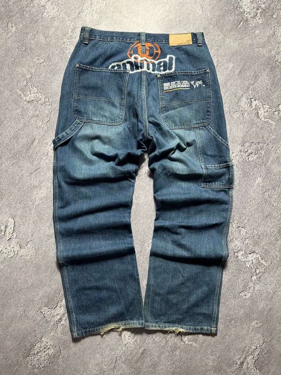 Ecko Unltd. × Vintage 💥90‘s Rap Animal Pants Carpenter Faded Jnco style Size US 34 / EU 50 - 1 Thumbnail