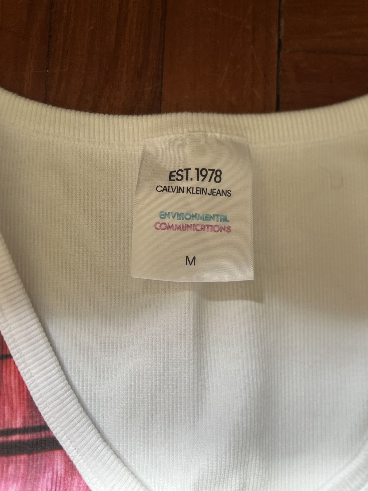 Calvin Klein × Calvin Klein 205W39NYC × Raf Simons calvin klein jeans est 1978 tank Size US M / EU 48-50 / 2 - 5 Thumbnail