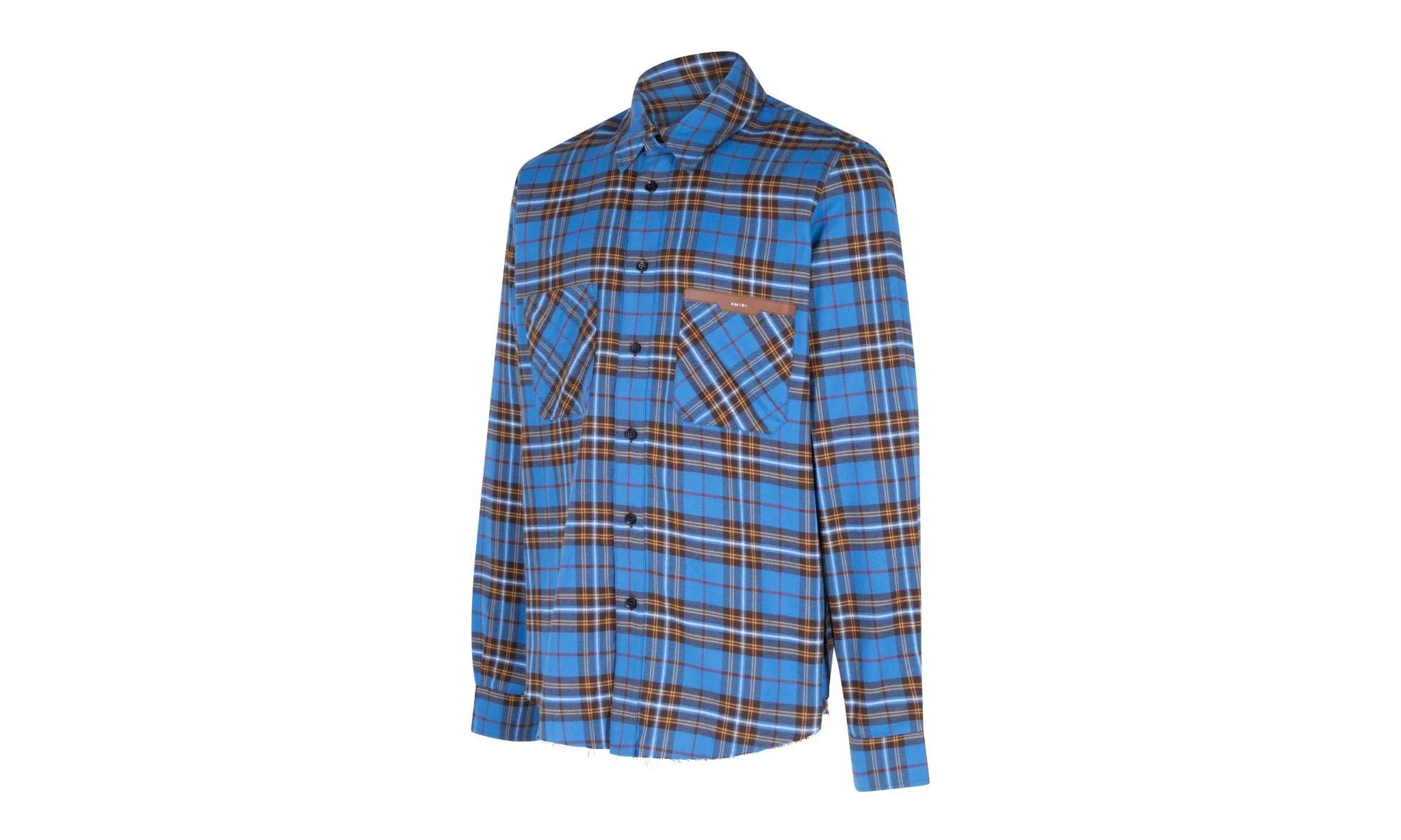 Amiri o1gr1nt1024 Casual Button- Down Shirt in Multicolor Size US S / EU 44-46 / 1 - 2 Thumbnail