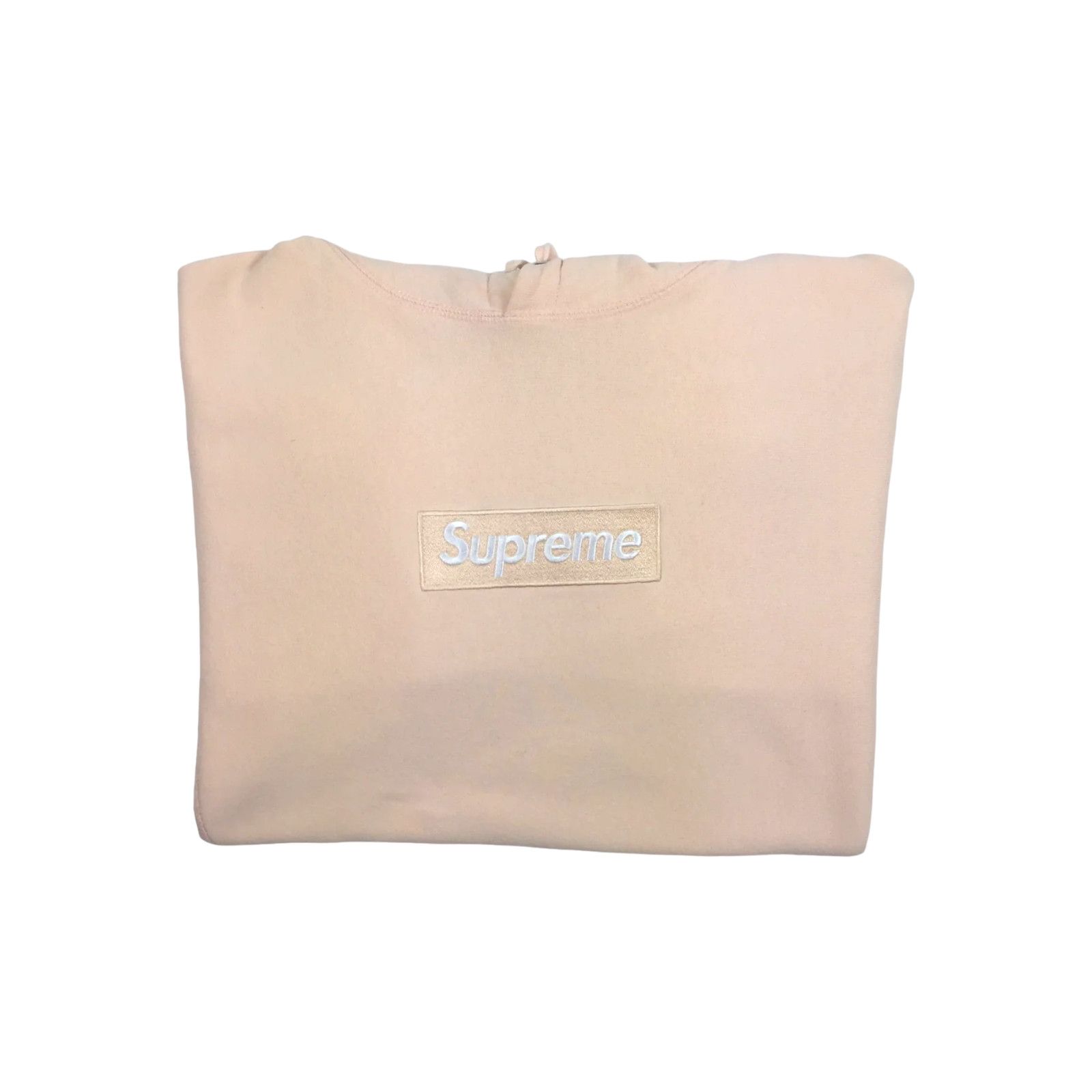 Supreme 2016 Supreme Peach Box Logo Hoodie Size US M / EU 48-50 / 2 - 2 Thumbnail
