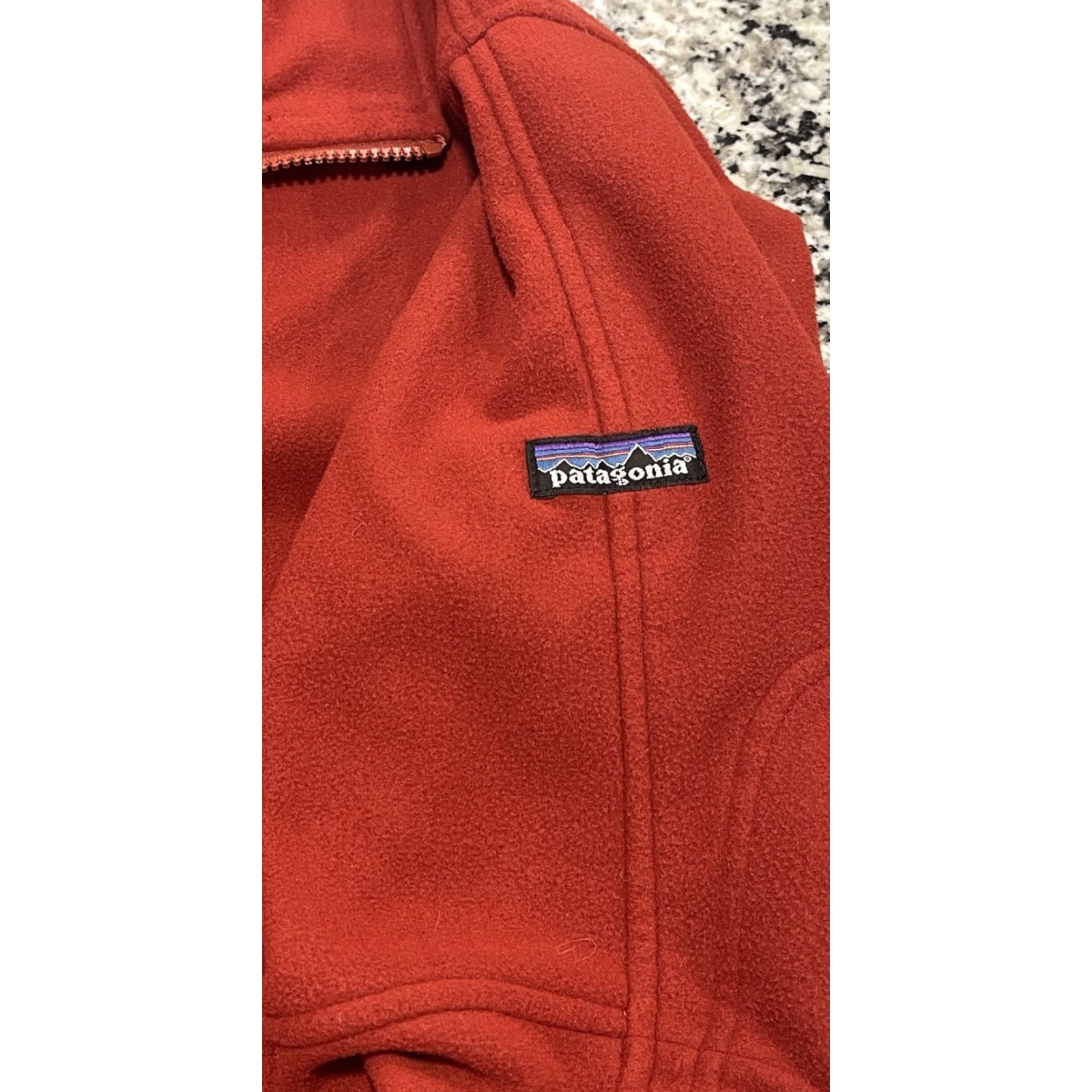 Patagonia VINTAGE Patagonia Synchilla Jacket Bomber Jacket Red L Mens Regular Size Full Zip Fleece 90s Outdoor Classic Size US L / EU 52-54 / 3 - 7 Thumbnail