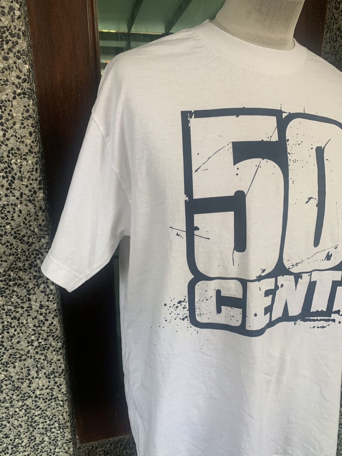 Rap Tees Vintage 50 Cent American Rapper / Hip Hop T shirt Size US L / EU 52-54 / 3 - 4 Thumbnail