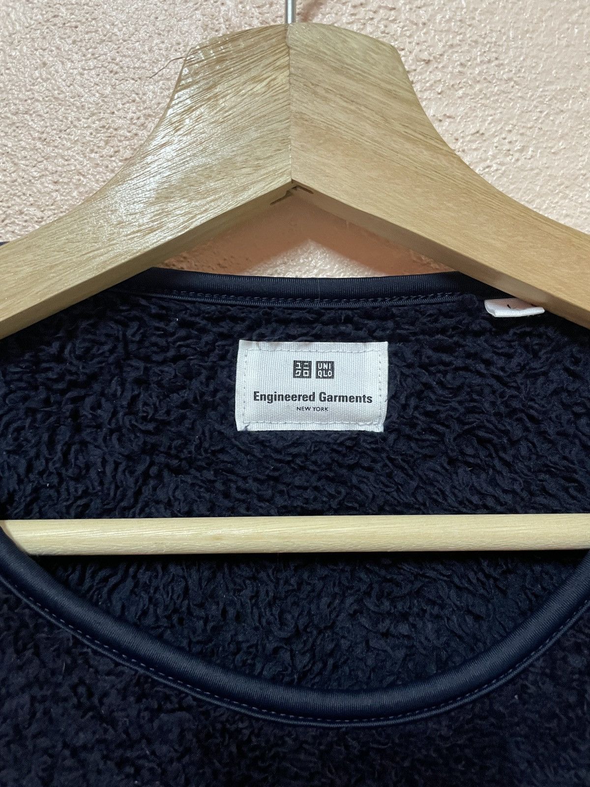 Engineered Garments × Japanese Brand × Uniqlo Uniqlo X Engineered Garments Pullover L Pile Fleece pocket Size US L / EU 52-54 / 3 - 4 Thumbnail