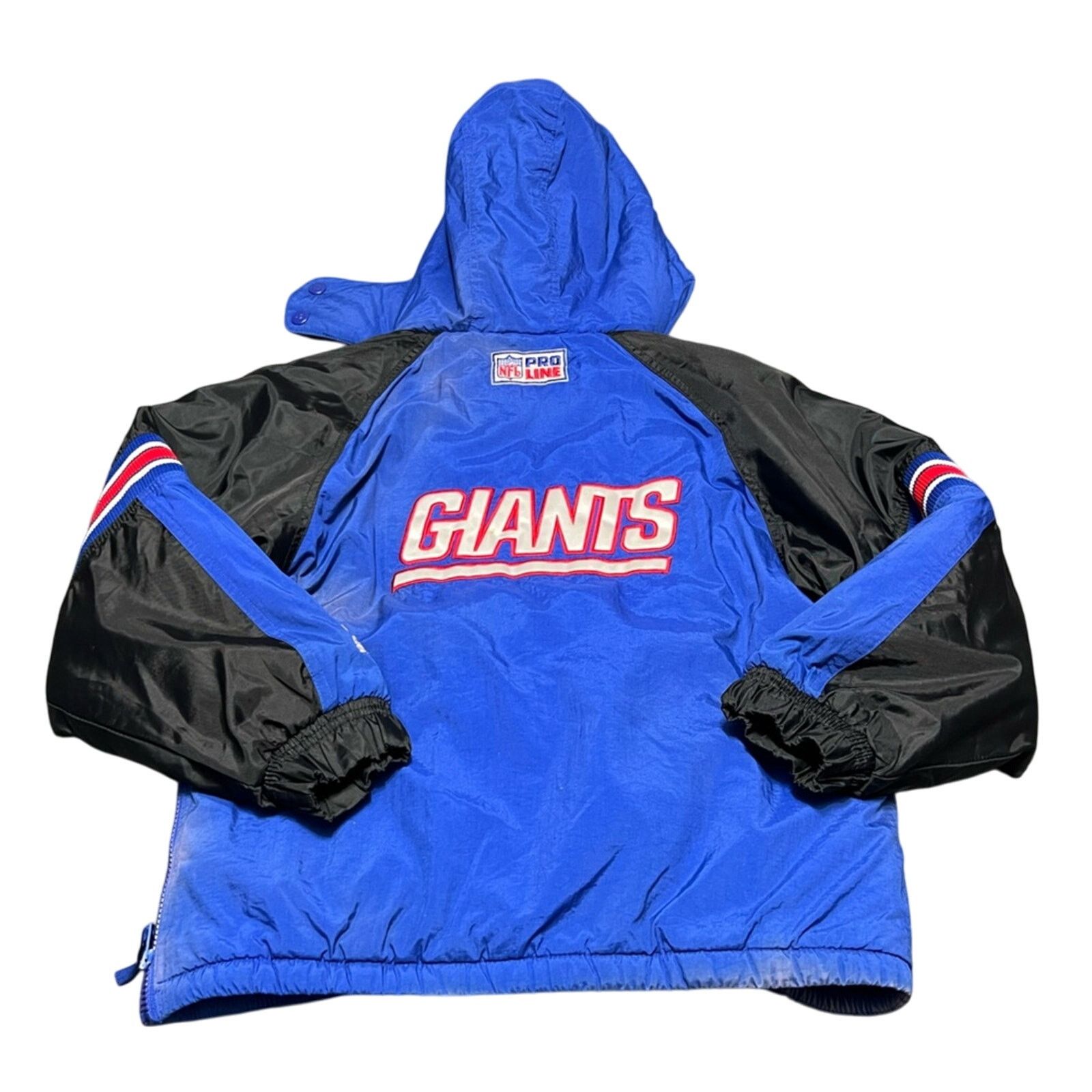 Starter Vintage Starter New York Giants Half Zip Jacket Proline NFL Size US M / EU 48-50 / 2 - 2 Thumbnail