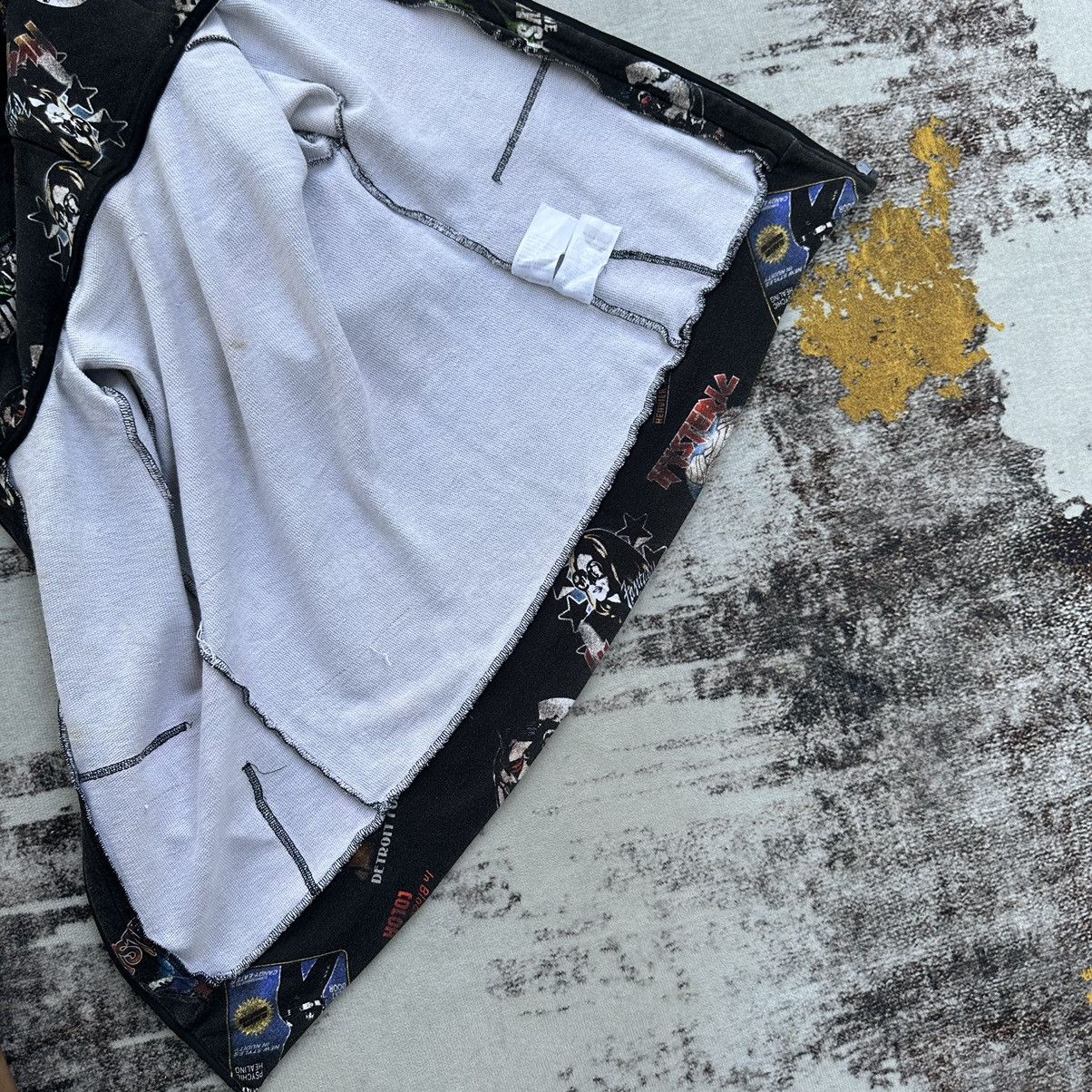 Hysteric Glamour HYSTERIC GLAMOUR ALL OVER GRAPHIC FULL PRINT ZIP HOODIE RARE Size US XS / EU 42 / 0 - 21 Thumbnail