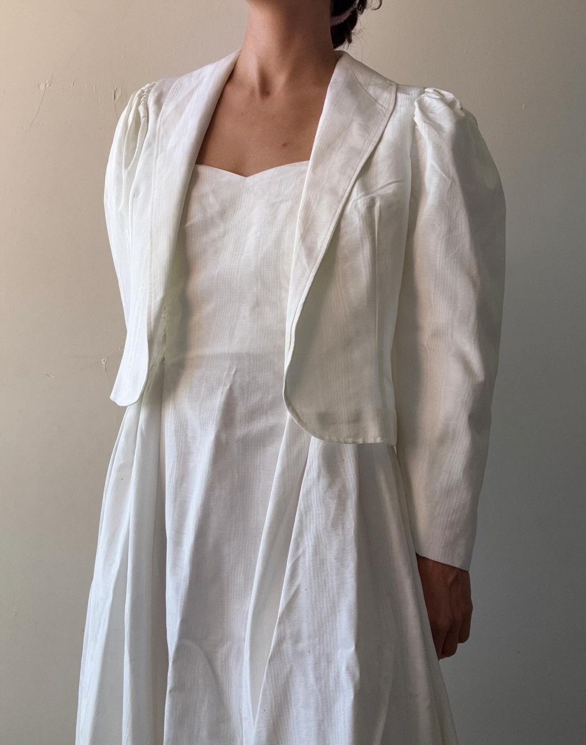Laura Ashley Vintage Laura Ashley wedding dress Size L / US 10 / IT 46 - 3 Thumbnail