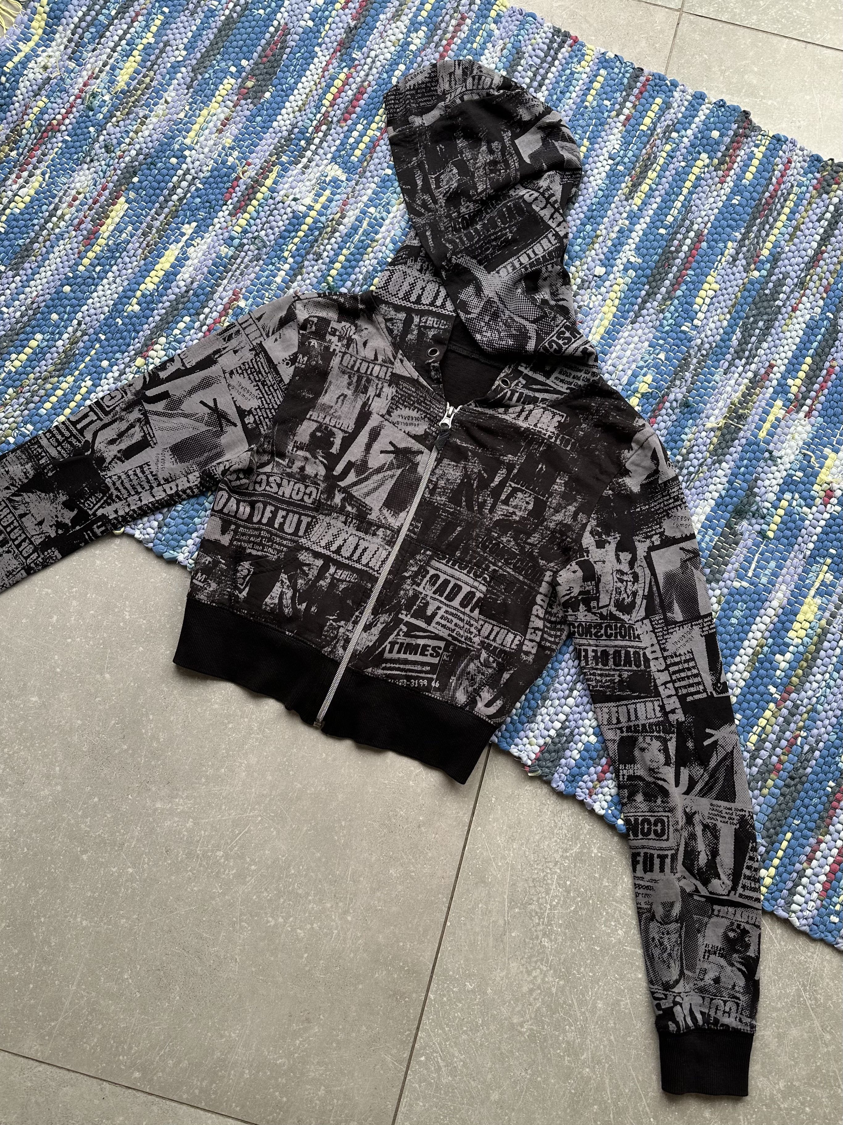 image of Avant Garde x Vintage Printed Hoodie, Women's (Size Small)