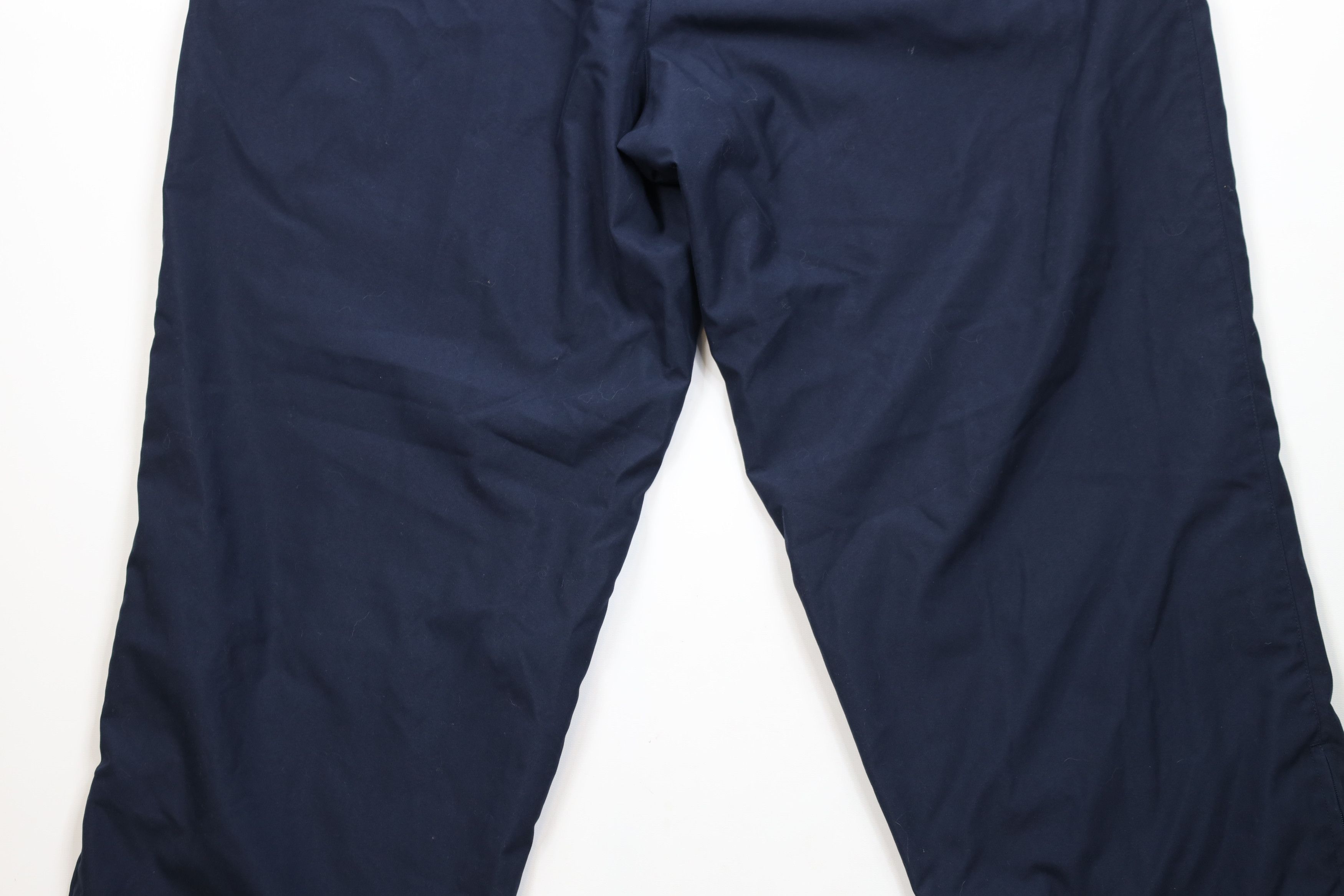 Champion × Vintage Vintage 90s Champion Lined Wide Leg Windbreaker Pants Blue Size US 38 / EU 54 - 13 Thumbnail