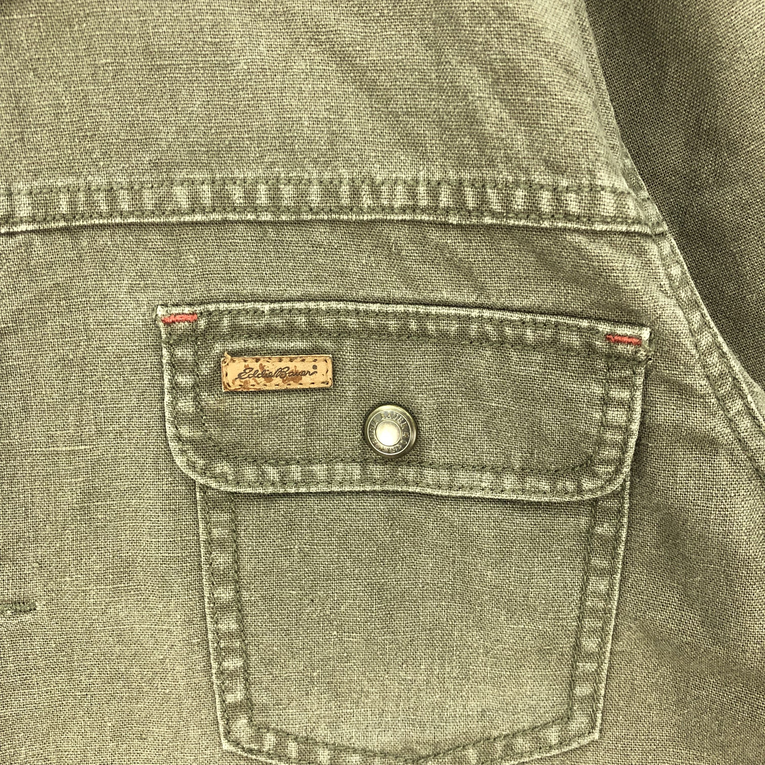 Eddie Bauer × Vintage Vintage Eddie Bauer Zipper Chore Workers Jacket Size US M / EU 48-50 / 2 - 5 Thumbnail