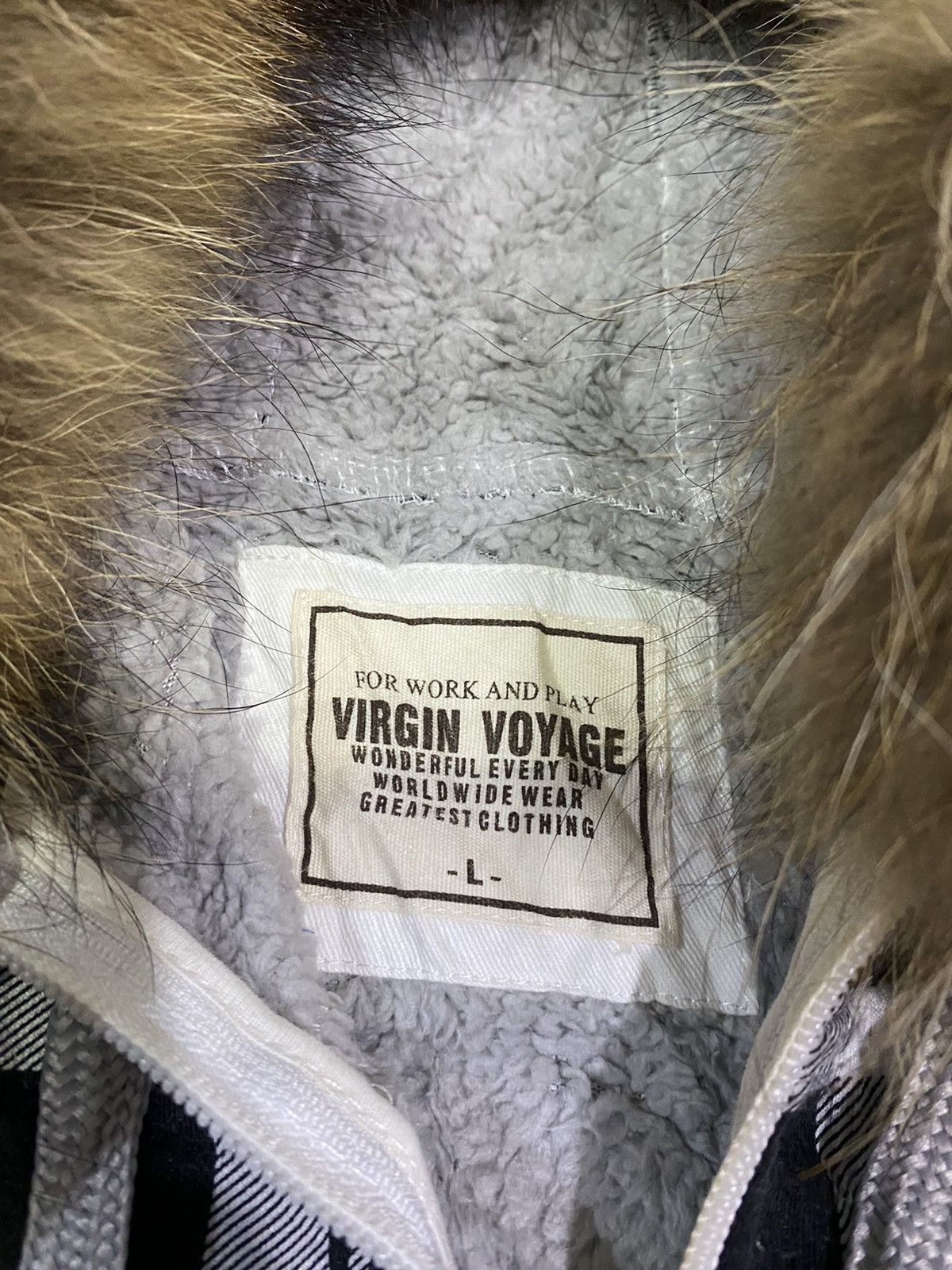 If Six Was Nine Plaid Fur Hoodie Size US L / EU 52-54 / 3 - 5 Thumbnail