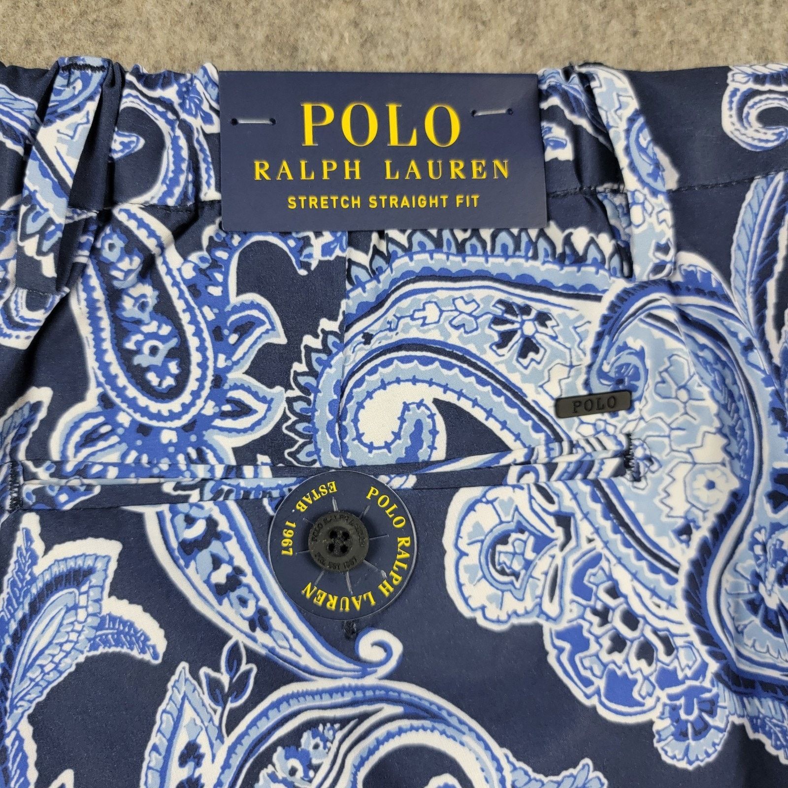 Polo Ralph Lauren Polo Ralph Lauren Shorts Paisley Strech Straight Fit Size US 36 / EU 52 - 9 Thumbnail