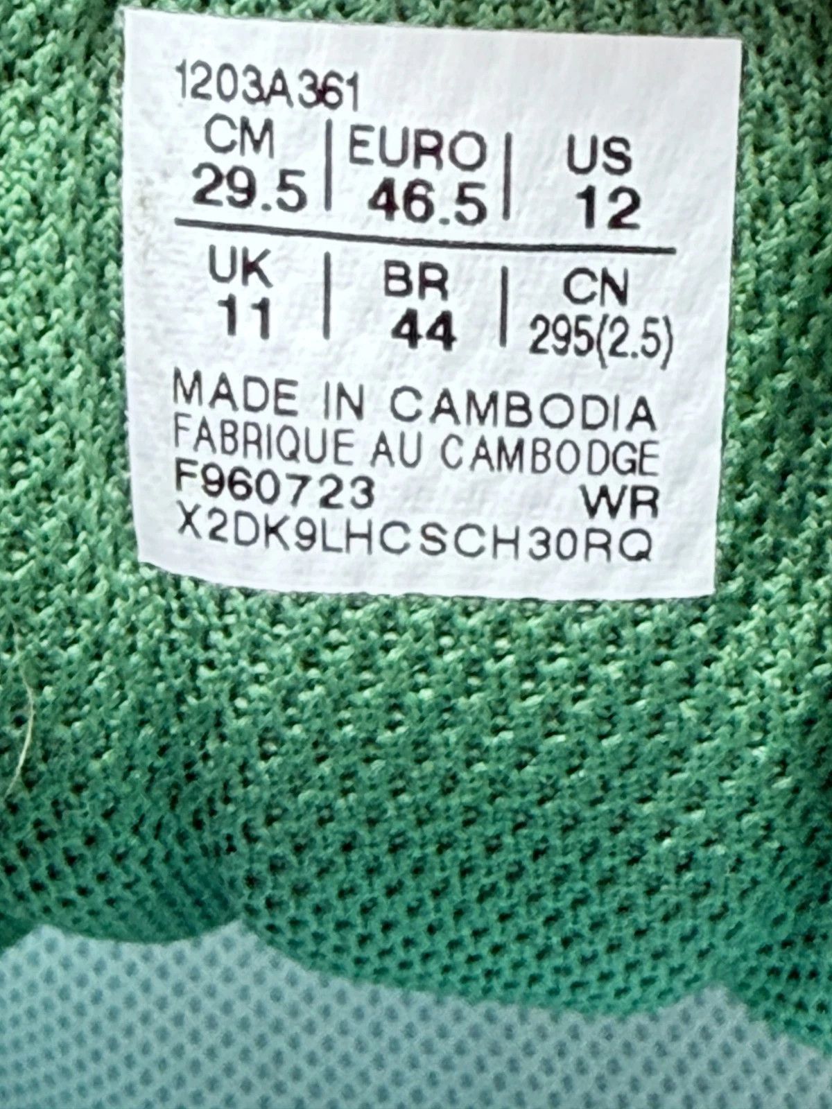 Asics Above The Clouds x ASICS GT--2160 OG Shamrock Green Size US 12 / EU 45 - 9 Thumbnail