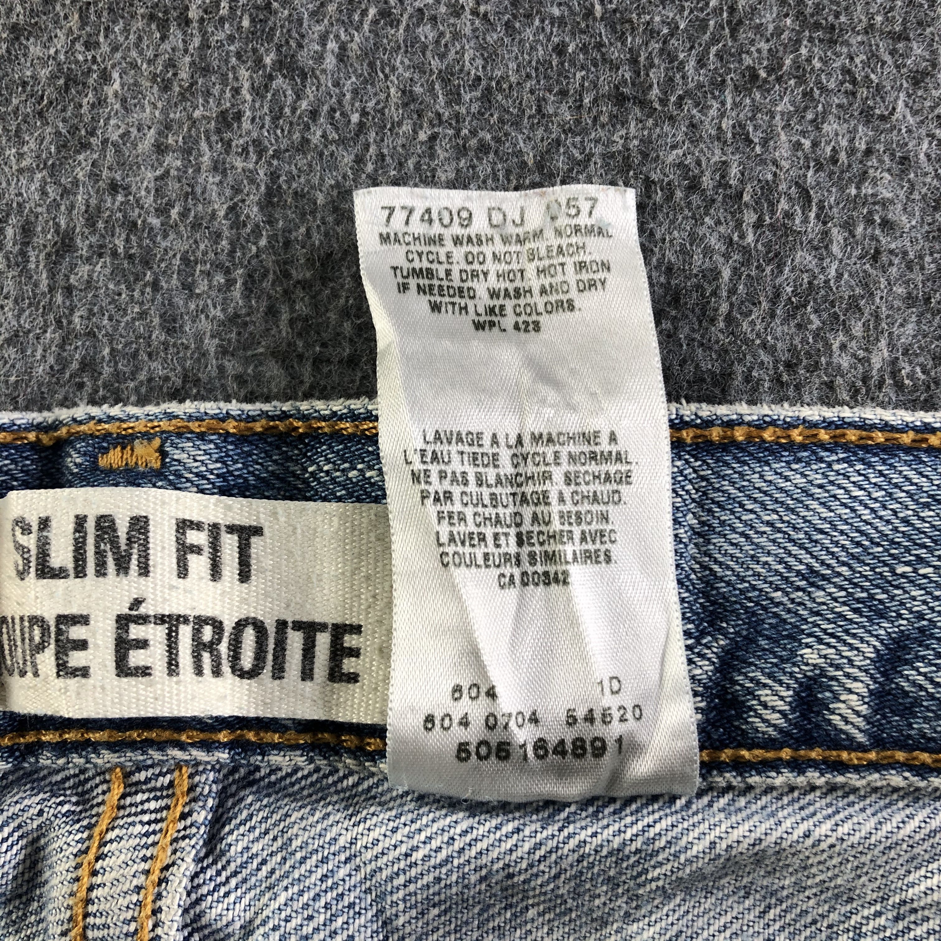 Levi's Vintage Blue Wash Levis 516 Jeans-J4497 Size US 32 / EU 48 - 11 Thumbnail