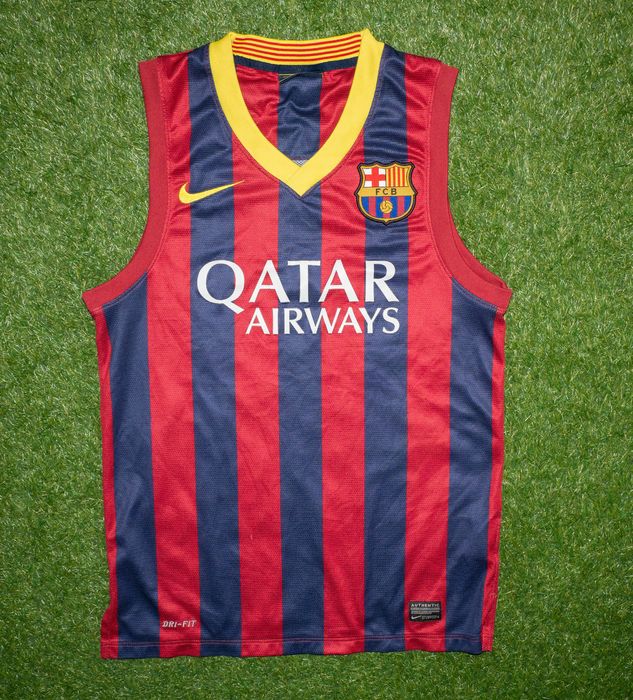 fc barcelona sleeveless