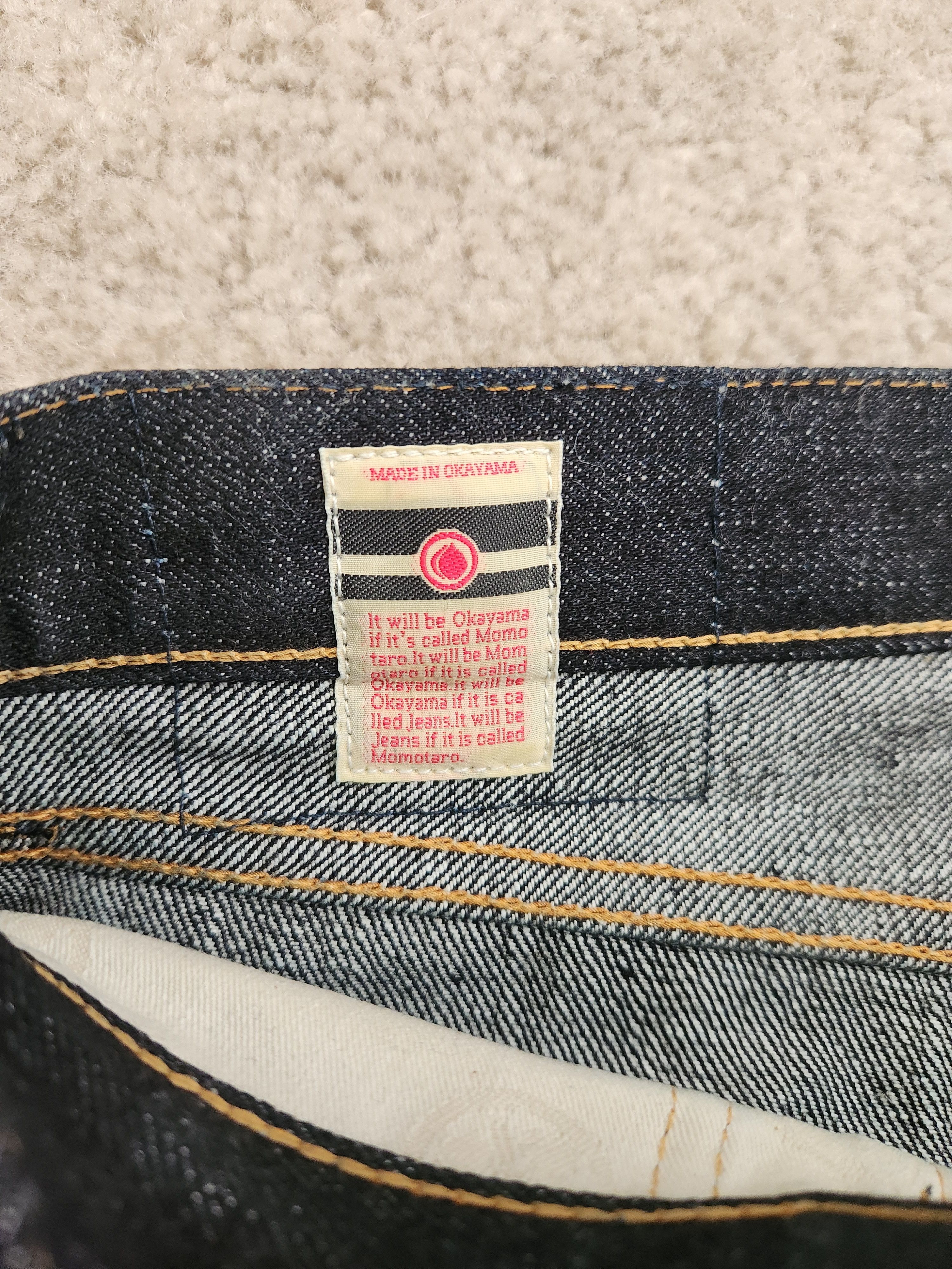Momotaro Jeans Momotaro Jeans 0306-SA Sashiko Zimbabwe Selvedge 18oz Size US 32 / EU 48 - 7 Thumbnail