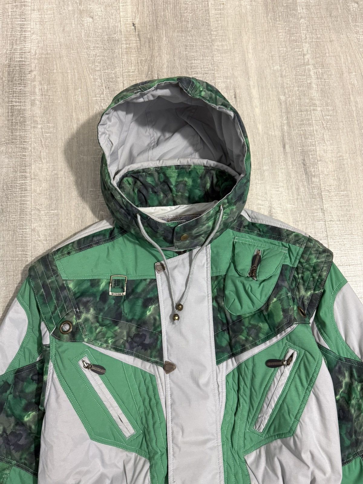 Vintage Vintage windex pro retro ski jacket Size US L / EU 52-54 / 3 - 2 Thumbnail