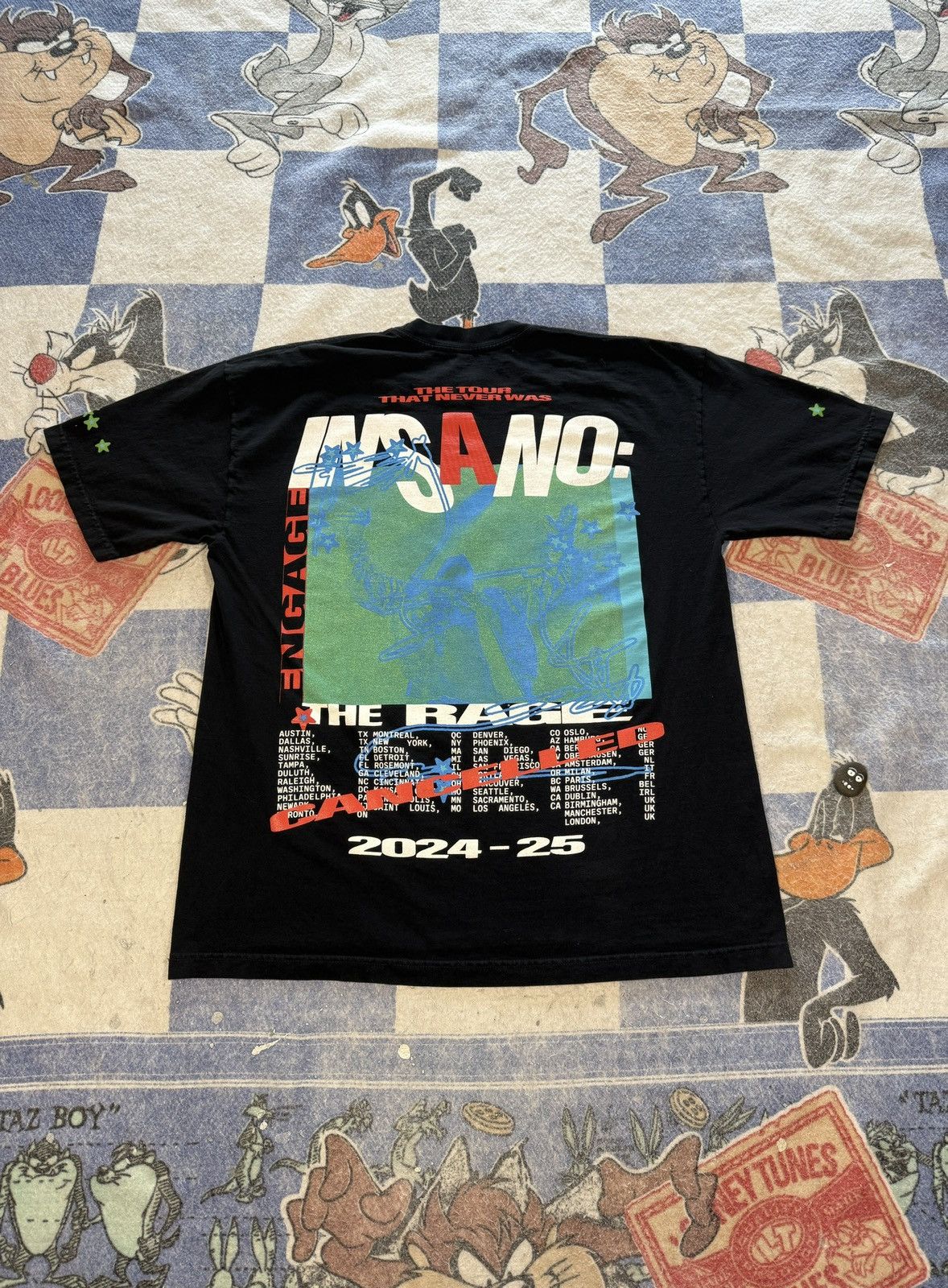 Band Tees Kid Cudi insano tour tee Size US XL / EU 56 / 4 - 3 Thumbnail