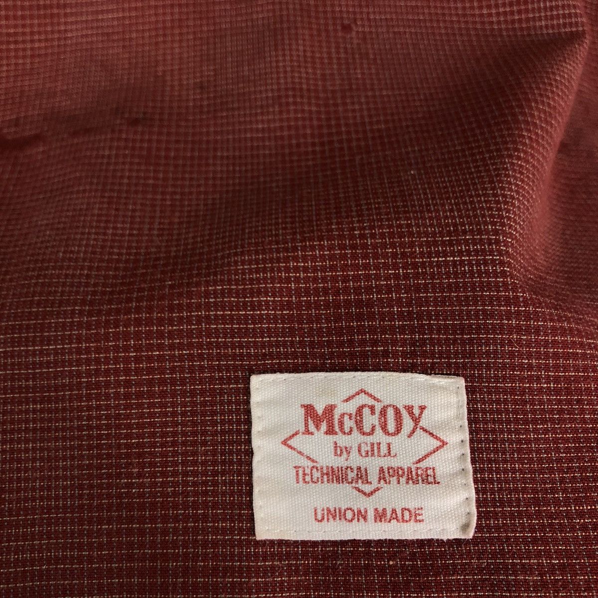 The Real McCoy's 🔥Vintage McCoy by Gill Technical Apparel Shirts Union Made Size US M / EU 48-50 / 2 - 13 Thumbnail
