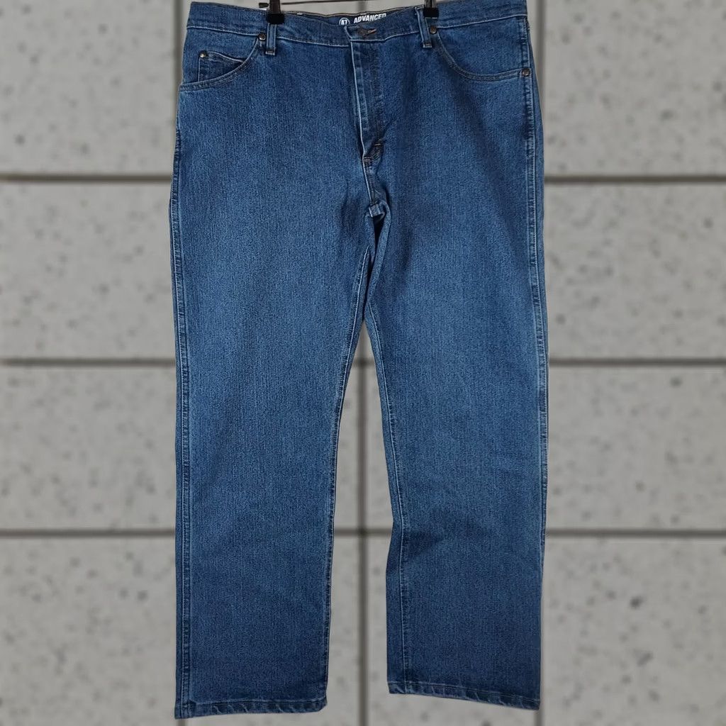 Wrangler Wrangler 47 Regular Fit Jeans Mens 38x30 Advanced Comfort Stretch Denim Size US 38 / EU 54 - 1 Thumbnail