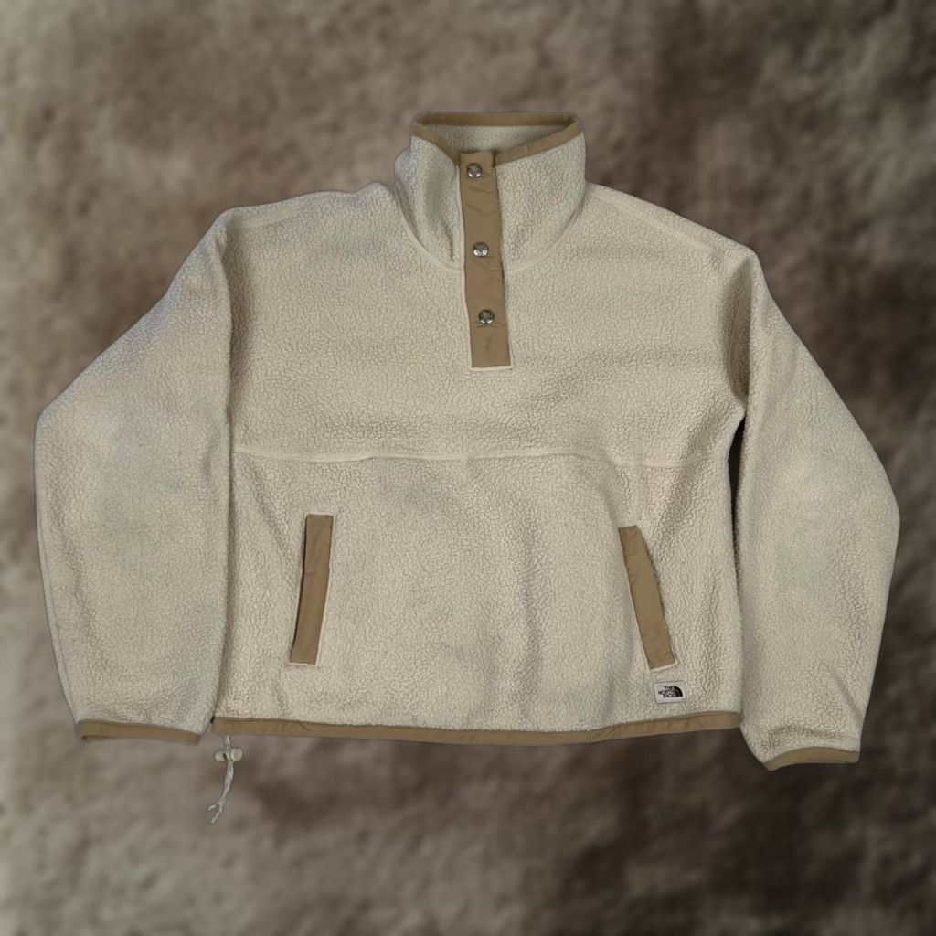 The North Face The North Face Women's Sweater Pullover Fleece Winter Beige Size S/Small Size S / US 4 / IT 40 - 1 Thumbnail