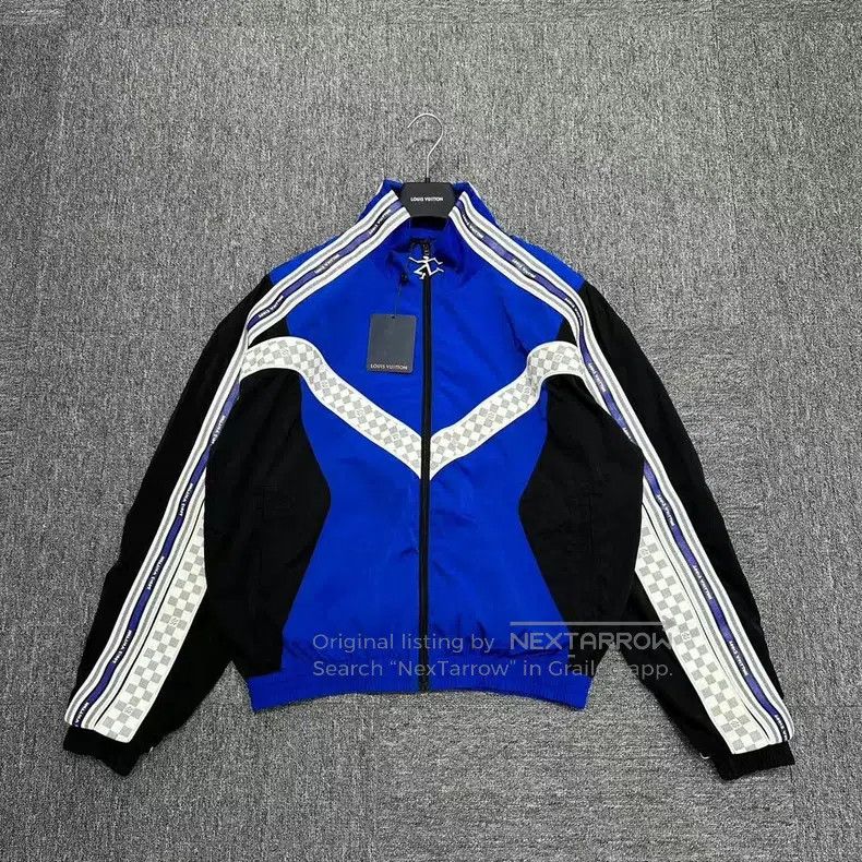 Louis Vuitton Leather Patchwork Jacket