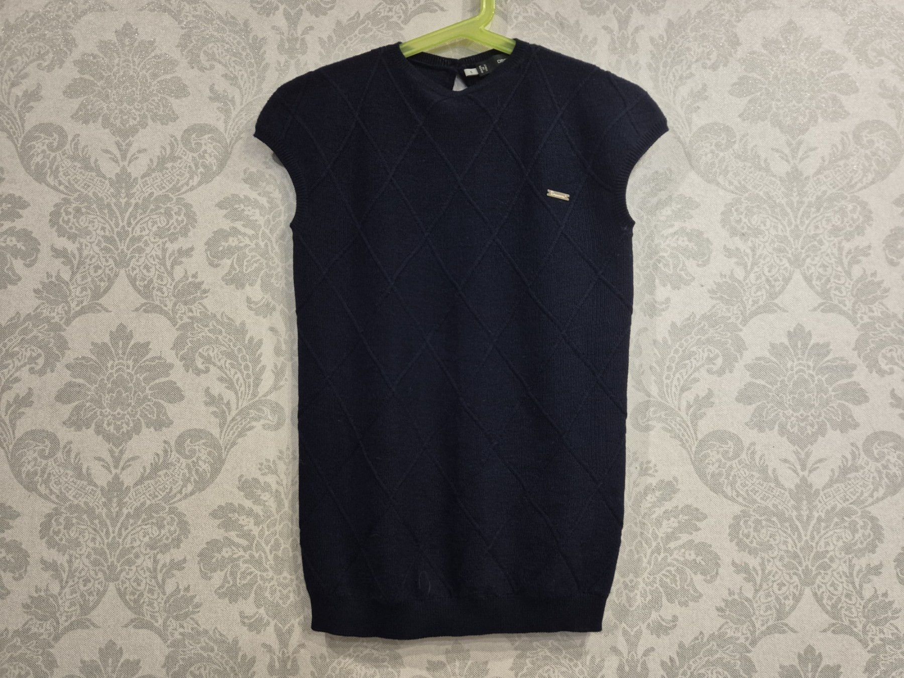 Dsquared2 Dsquared2 Sleeveless merino wool top navy Size XS / US 0-2 / IT 36-38 - 1 Thumbnail