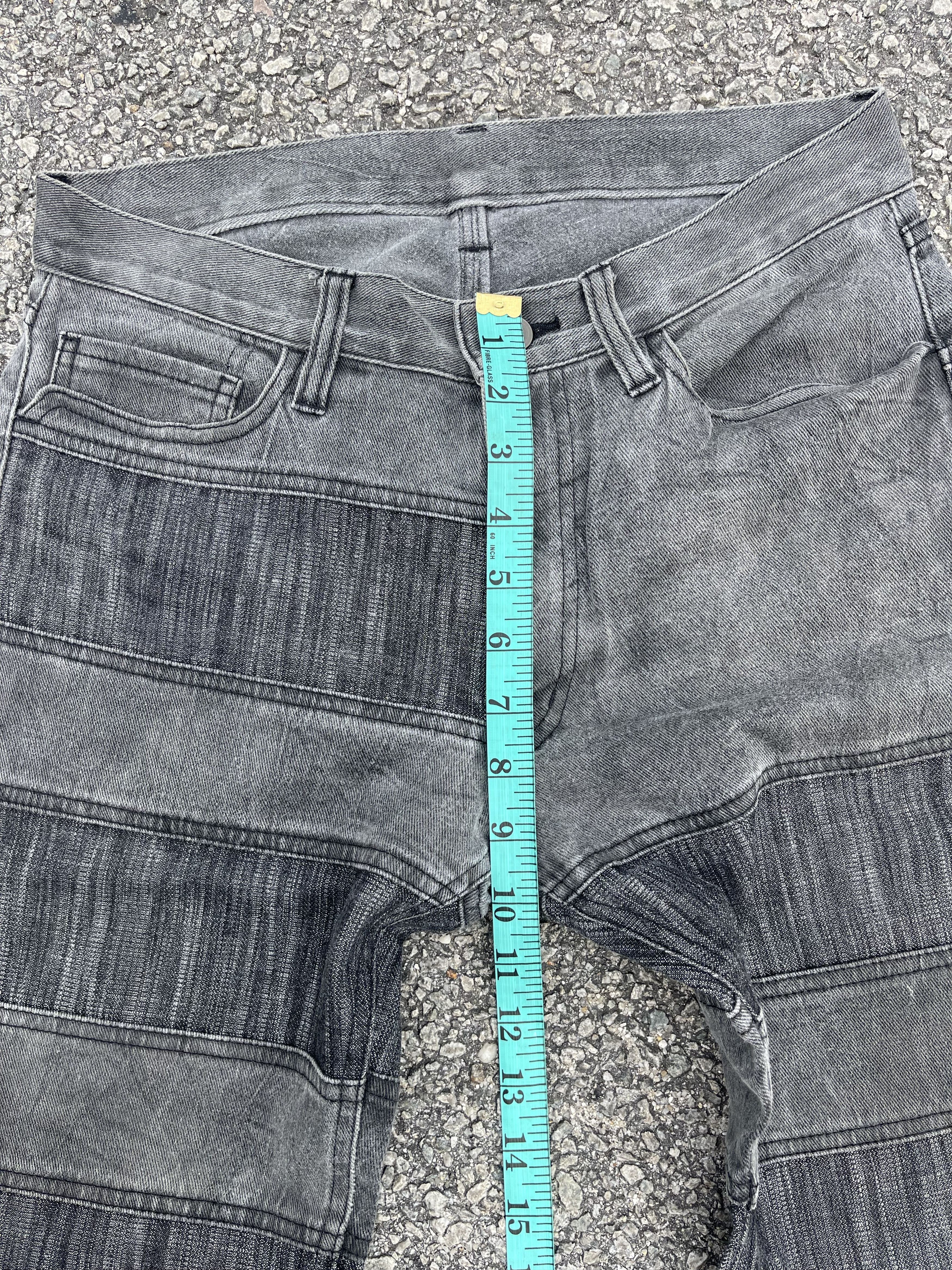 Hysteric Glamour Rupert Flare Patchwork Hagi Style Kendrick Lamar Size US 30 / EU 46 - 9 Thumbnail