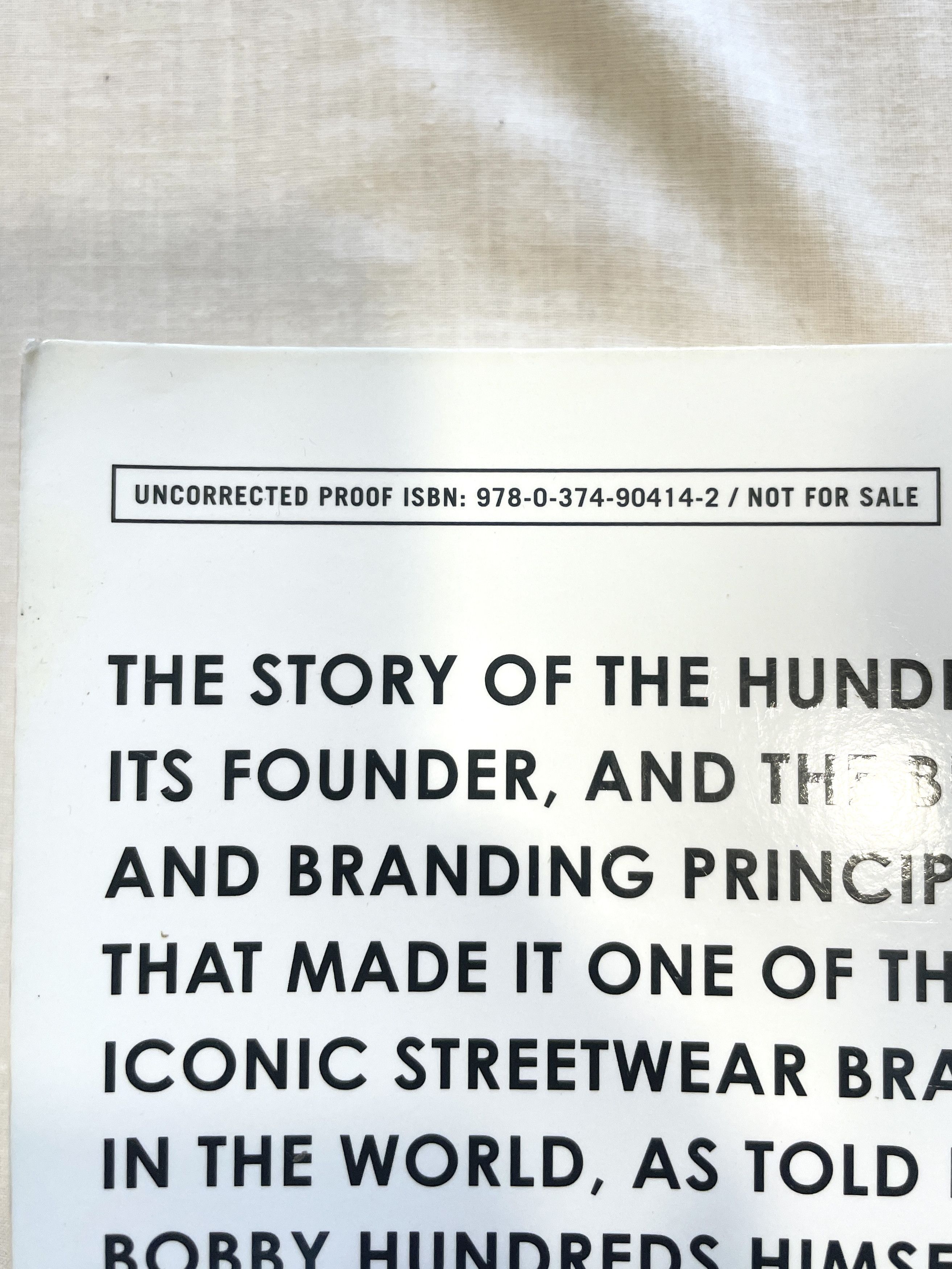 The Hundreds This Is Not a T Shirt The Hundreds Bobby Hundreds Book Size ONE SIZE - 4 Thumbnail
