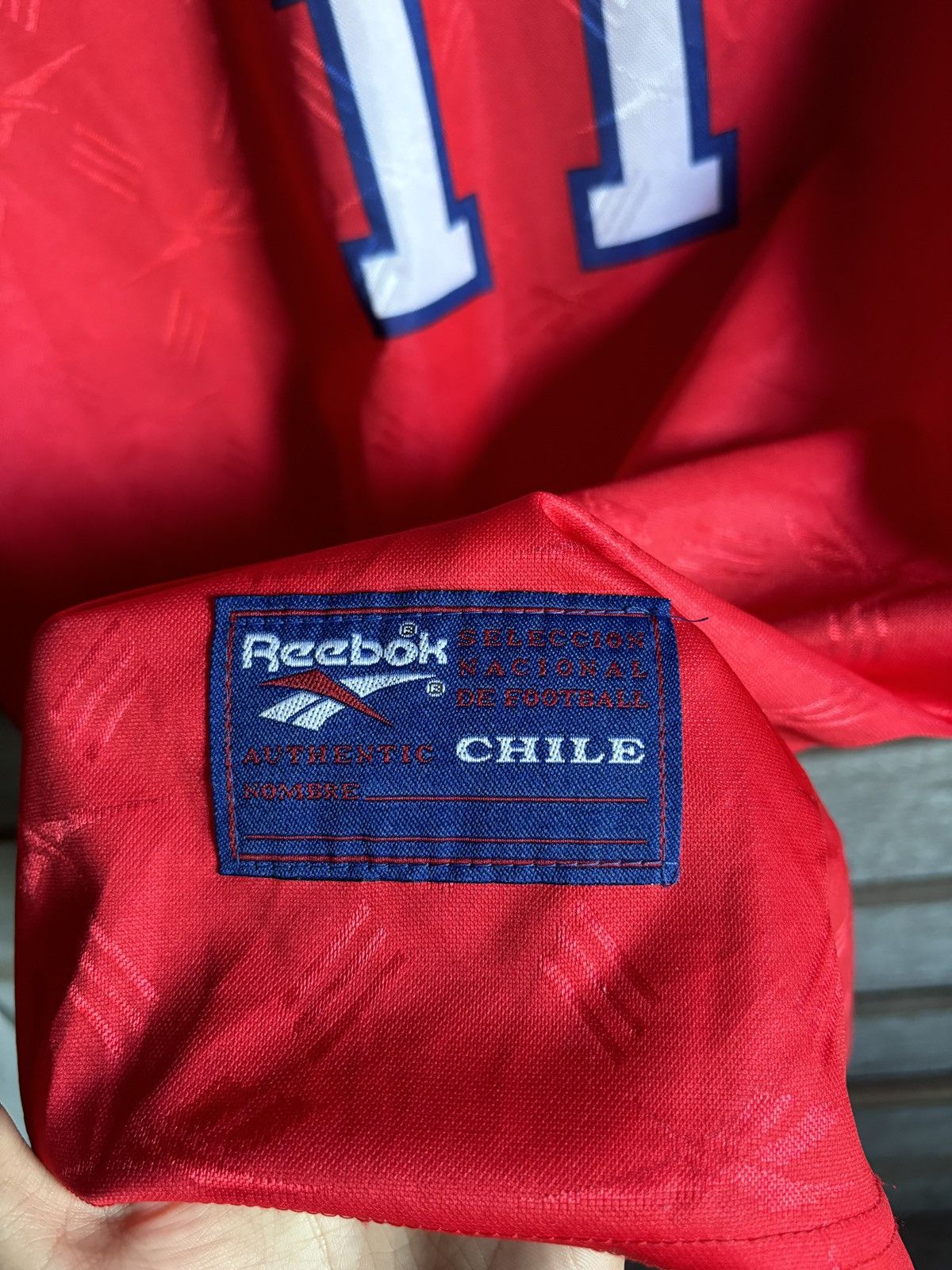 Reebok × Vintage Vintage Chile 1997 Home Jersey Size US L / EU 52-54 / 3 - 9 Thumbnail
