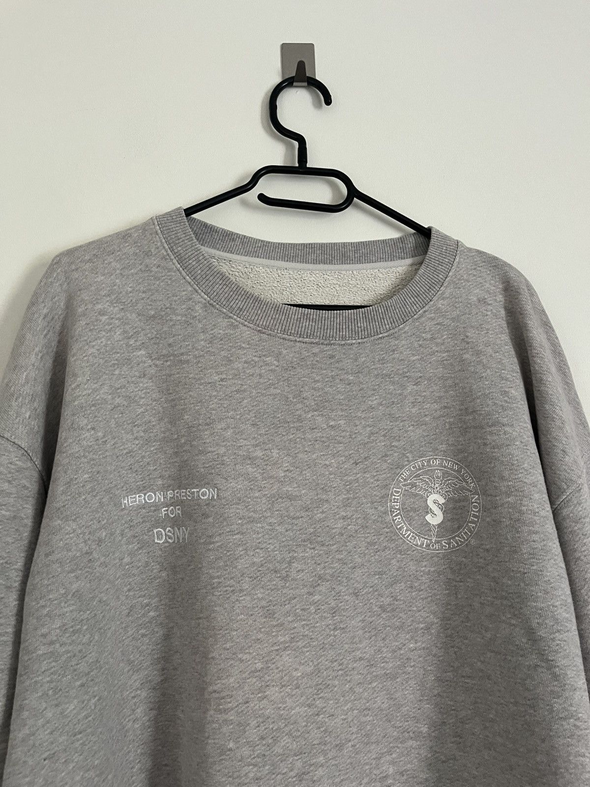 Heron Preston Heron Preston Crewneck DSNY Size US M / EU 48-50 / 2 - 3 Thumbnail