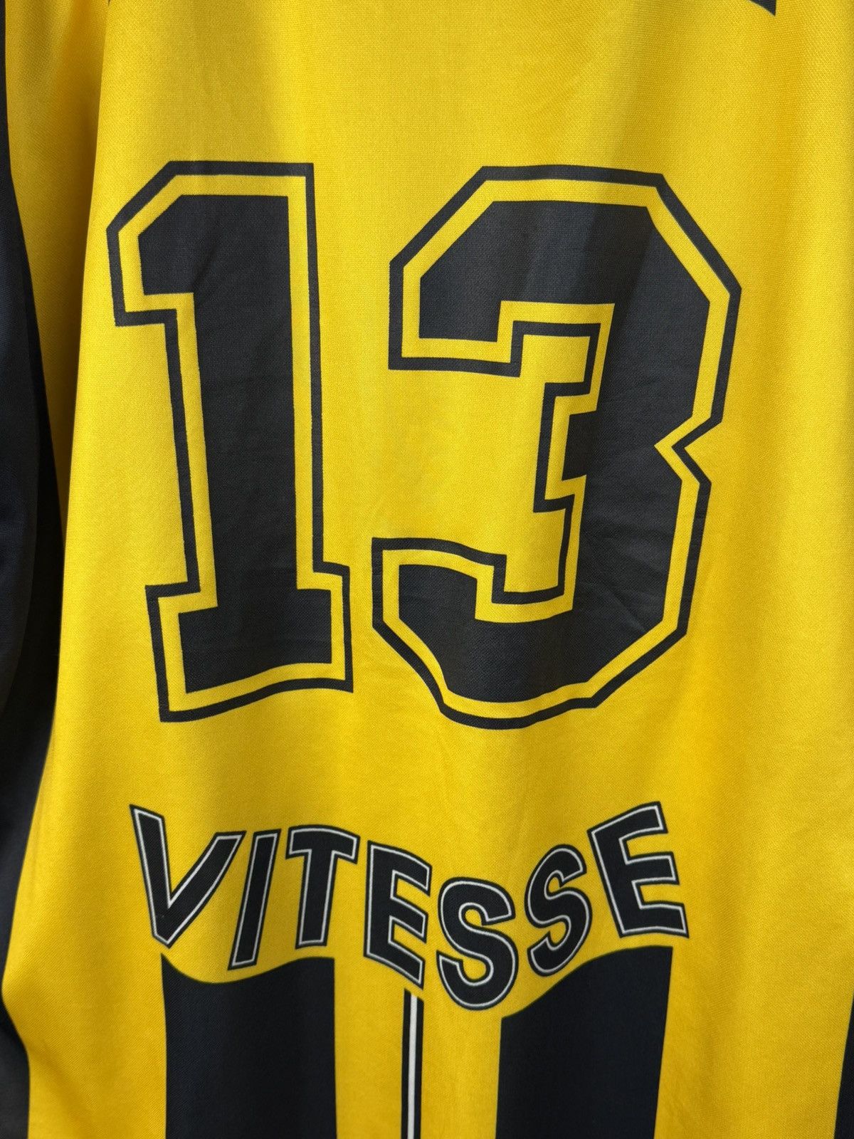 Vintage 90s Uhlsport Vitesse 1999/00 Home Kit Soccer Jersey XL Size US XL / EU 56 / 4 - 9 Thumbnail