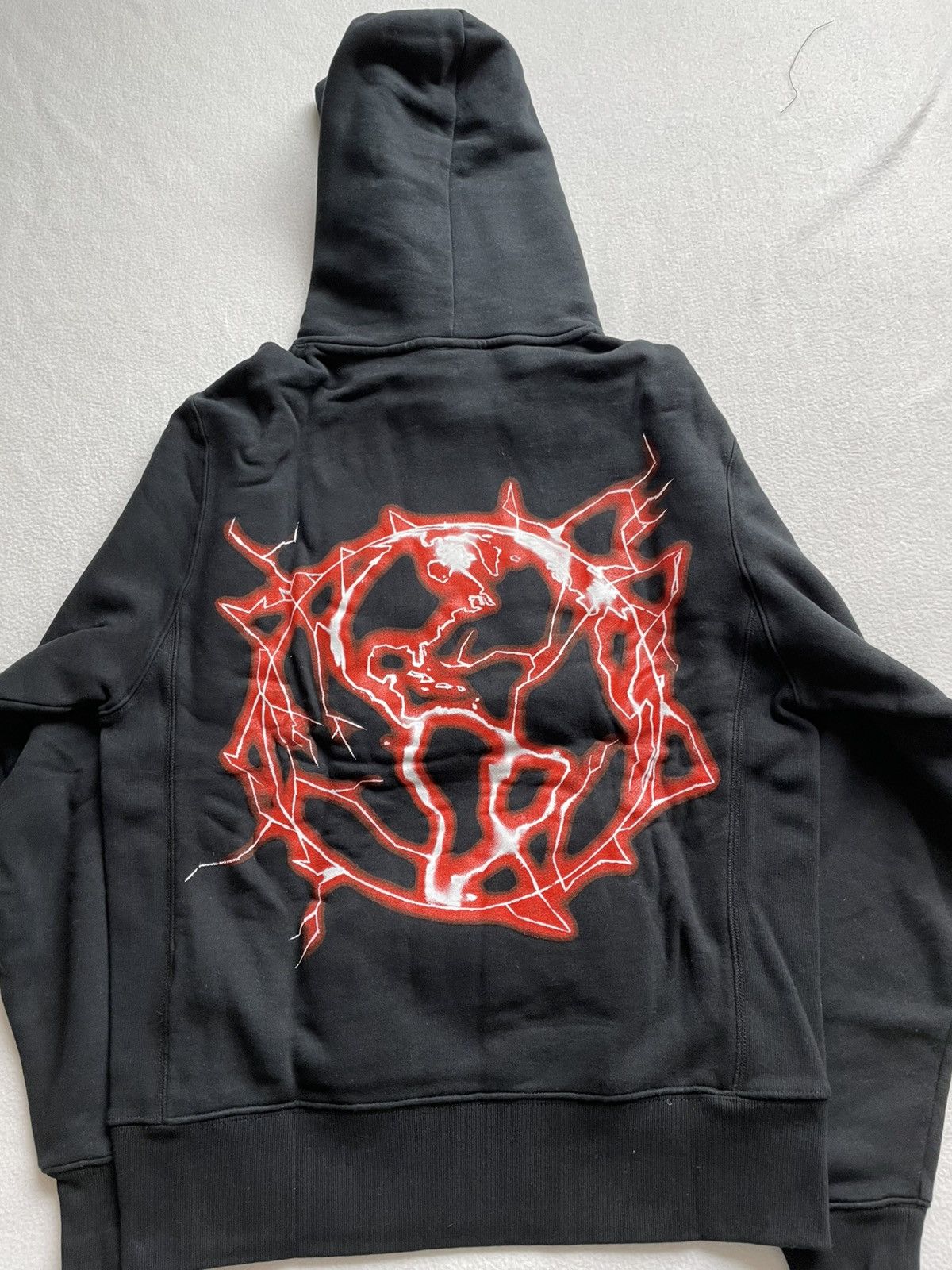 Revenge (S) Revenge Email Exclusive Red Lighting Hoodie Black (DS) Size US S / EU 44-46 / 1 - 1 Thumbnail