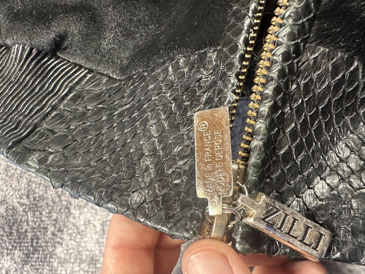 Zilli Vintage Zilli Real Python Leather Luxury Style Bomber 50 US Size US M / EU 48-50 / 2 - 10 Thumbnail