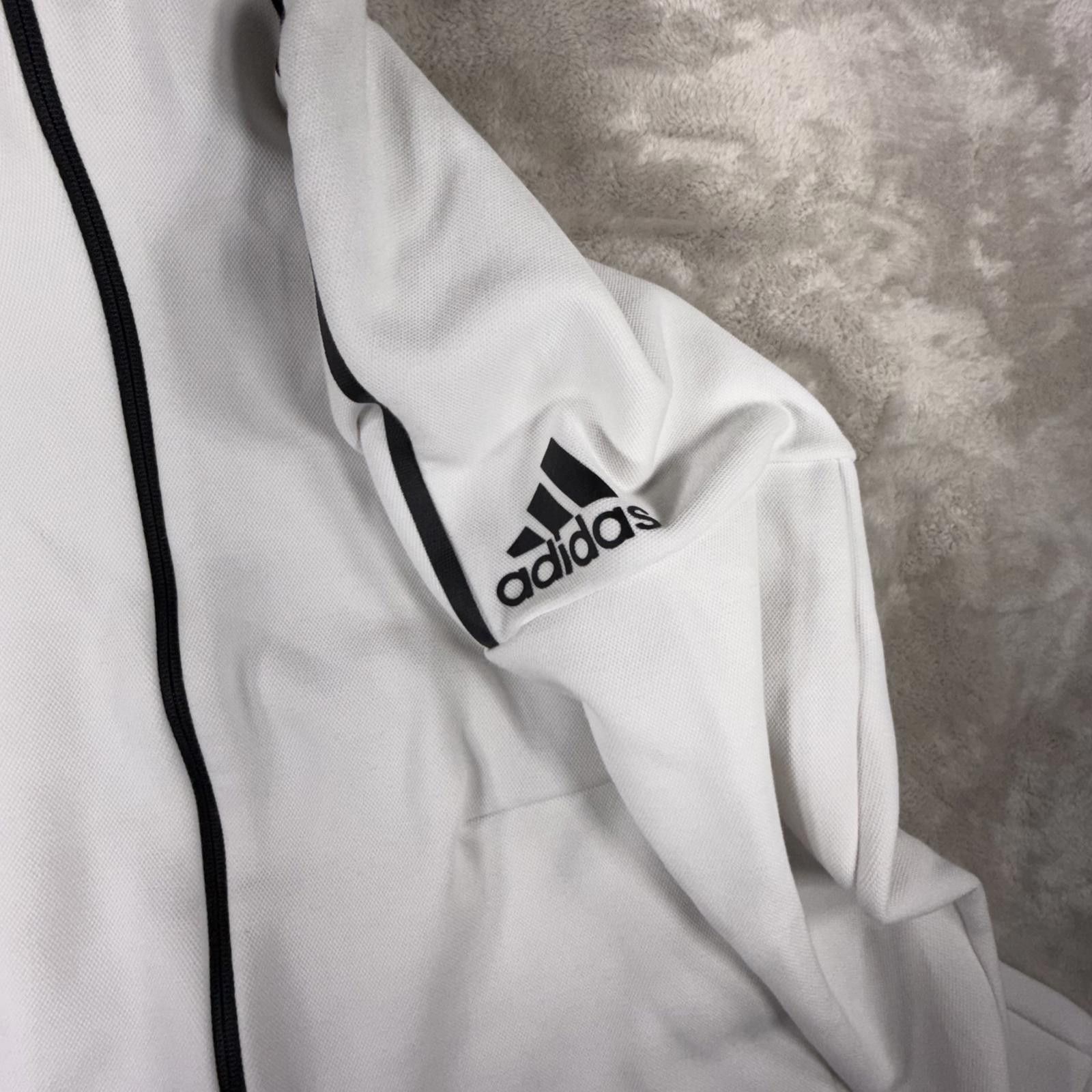 Adidas Adidas Sweater Women's M White Size ONE SIZE - 9 Thumbnail