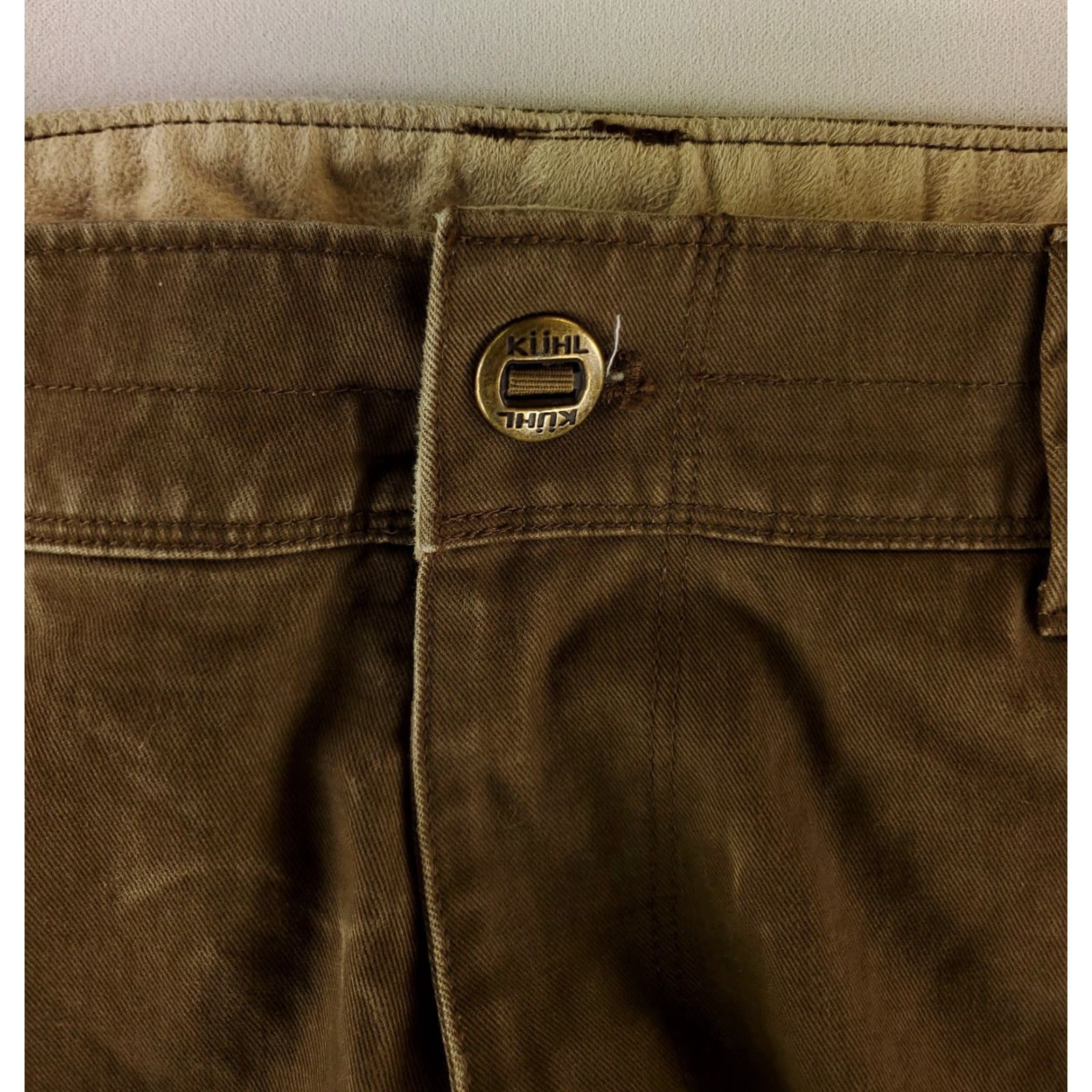 Vintage VINTAGE KÜHL Rydr Pants Brown 36x32 Mens NWT Patina Dye Hiking Brown Size US 36 / EU 52 - 2 Thumbnail