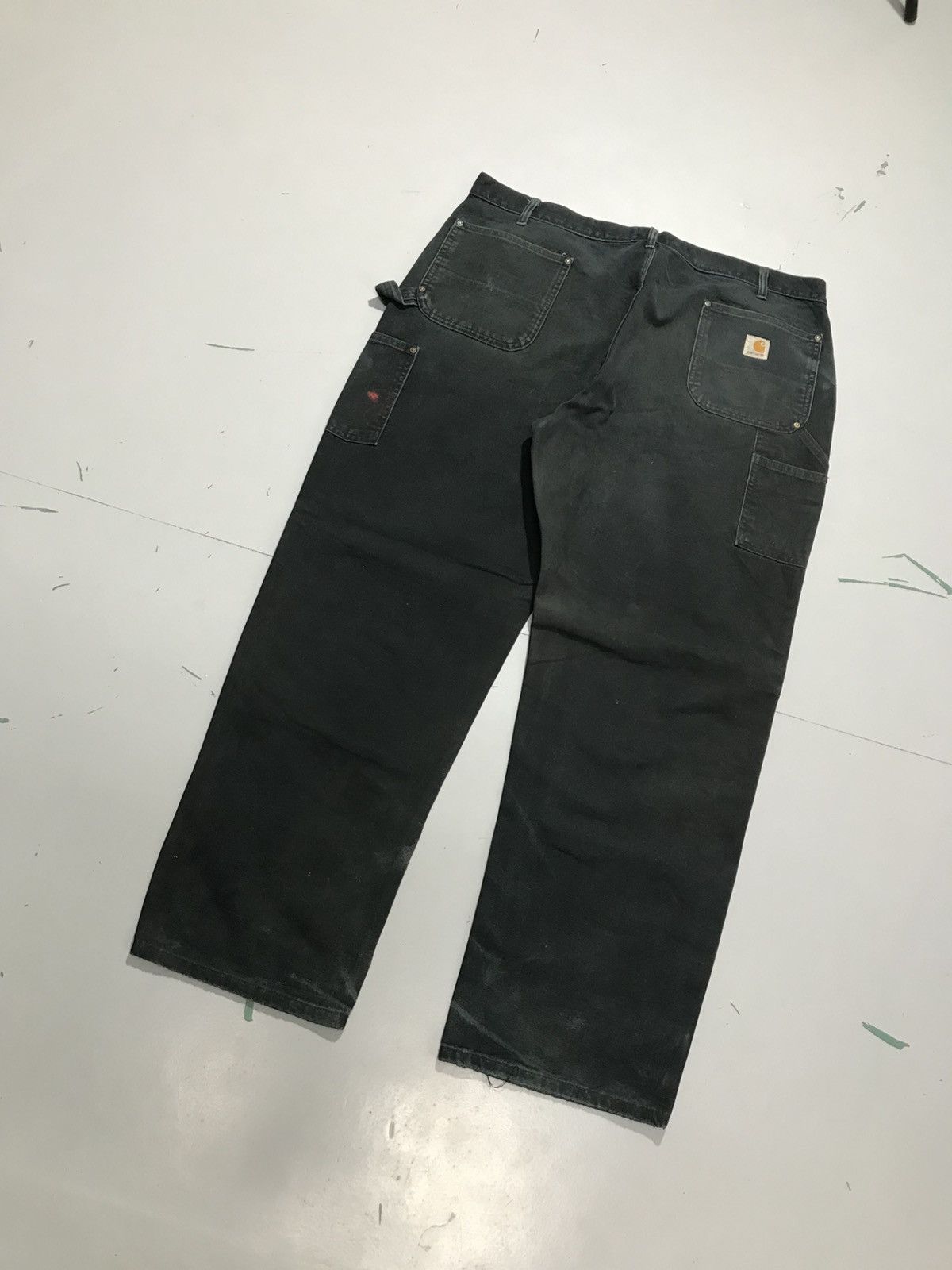 Carhartt Vintage carhartt B01 BLK double knee workwear Size US 40 / EU 56 - 9 Thumbnail