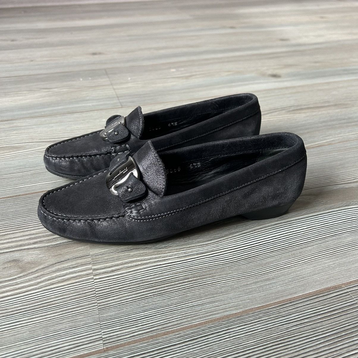 Salvatore Ferragamo Vintage Salvatore Ferragamo Suede Loafers Size US 6 / IT 36 - 5 Thumbnail