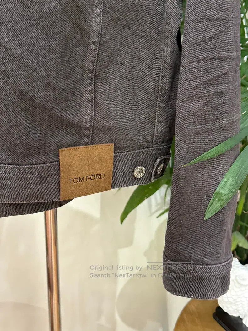 Tom Ford Tom Ford Men's Short Denim Jacket Size US M / EU 48-50 / 2 - 5 Thumbnail