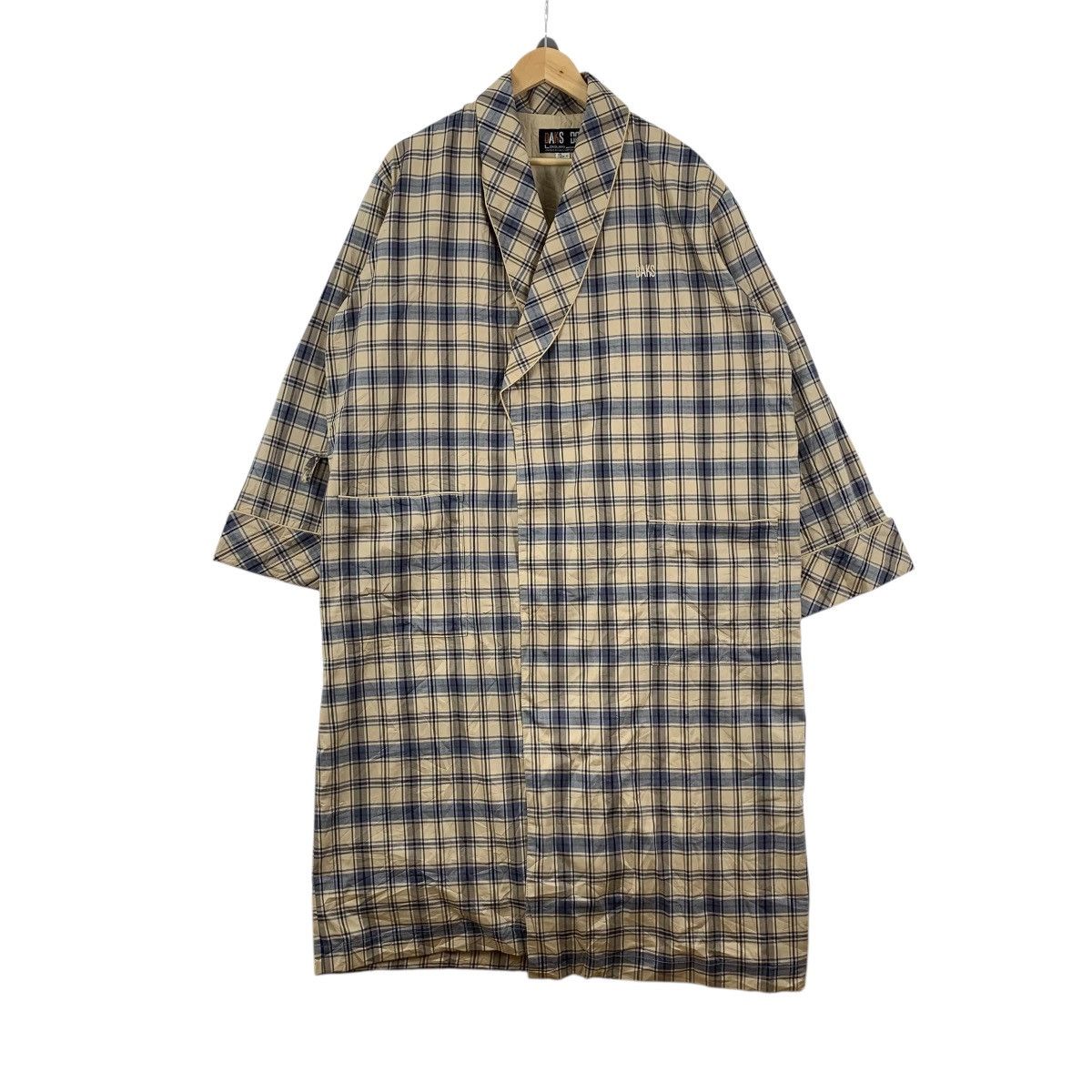 DAKS Vintage DAKS LONDON Nova Checks Plaids Trench Coat Jacket Size L / US 10 / IT 46 - 1 Thumbnail