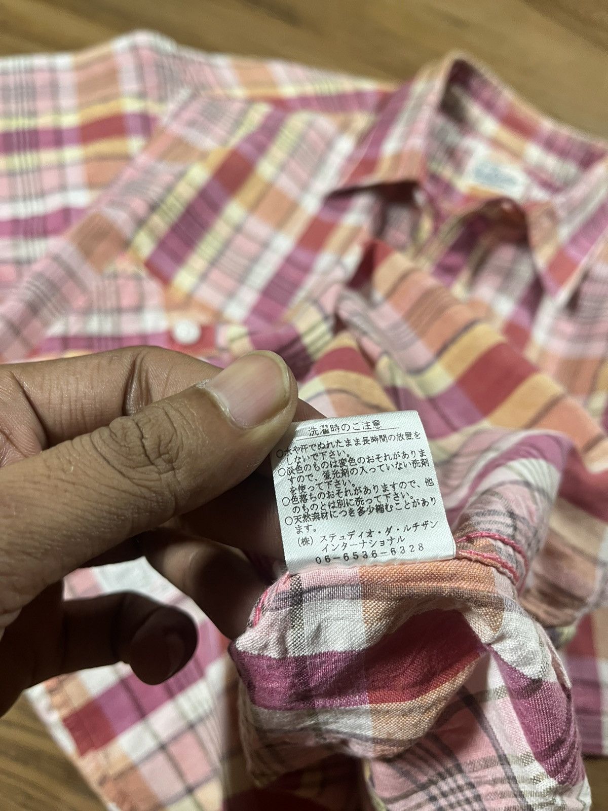 Studio D'Artisan Studio D'artisan plaid button ups Size US S / EU 44-46 / 1 - 7 Thumbnail