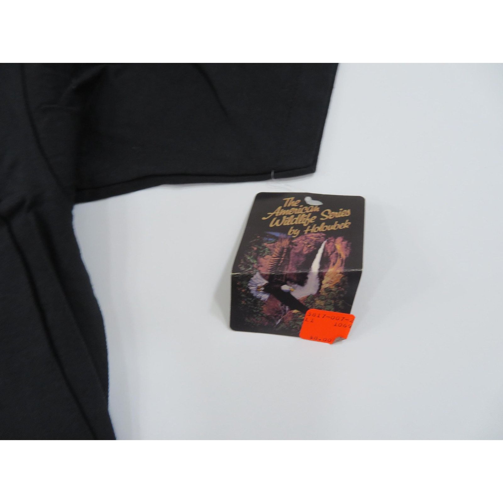 Other Wolf Wolves Forest Haloubek Black T-shirt Sz XL 90s Size US XL / EU 56 / 4 - 5 Thumbnail